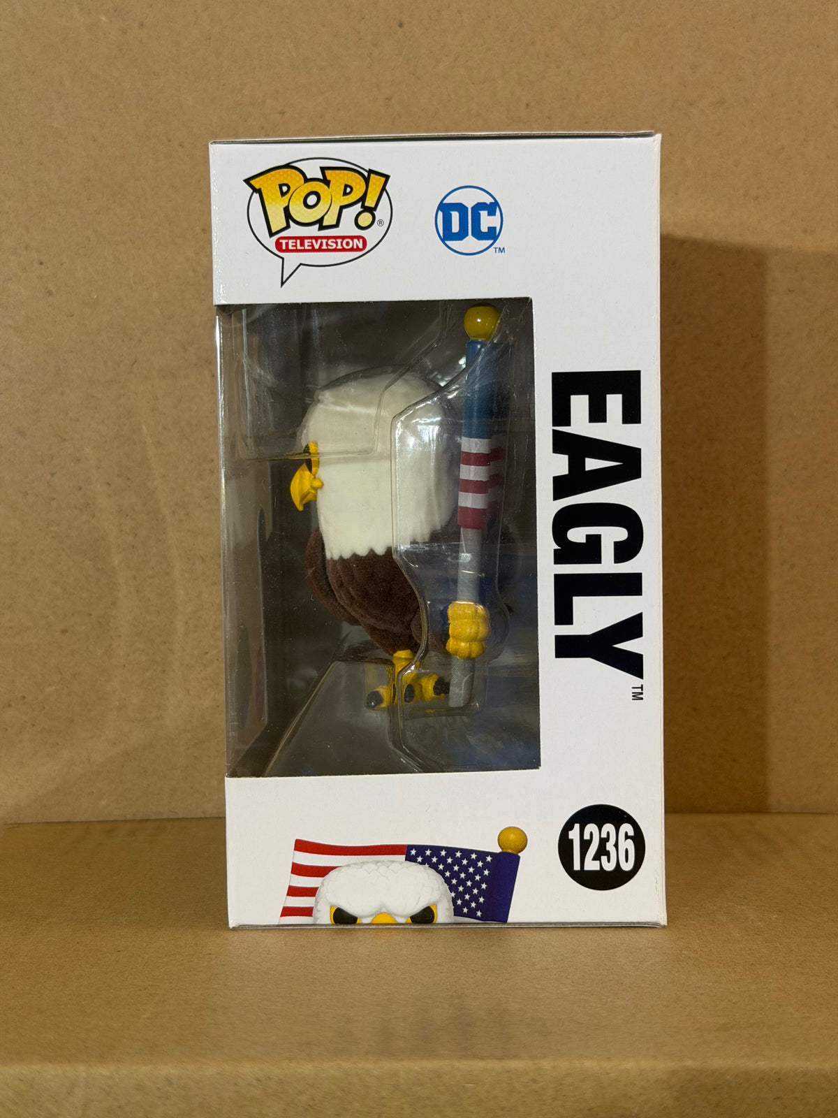Funko Pop! Television Peacemaker Eagly #1236 Flocked Special Edition
