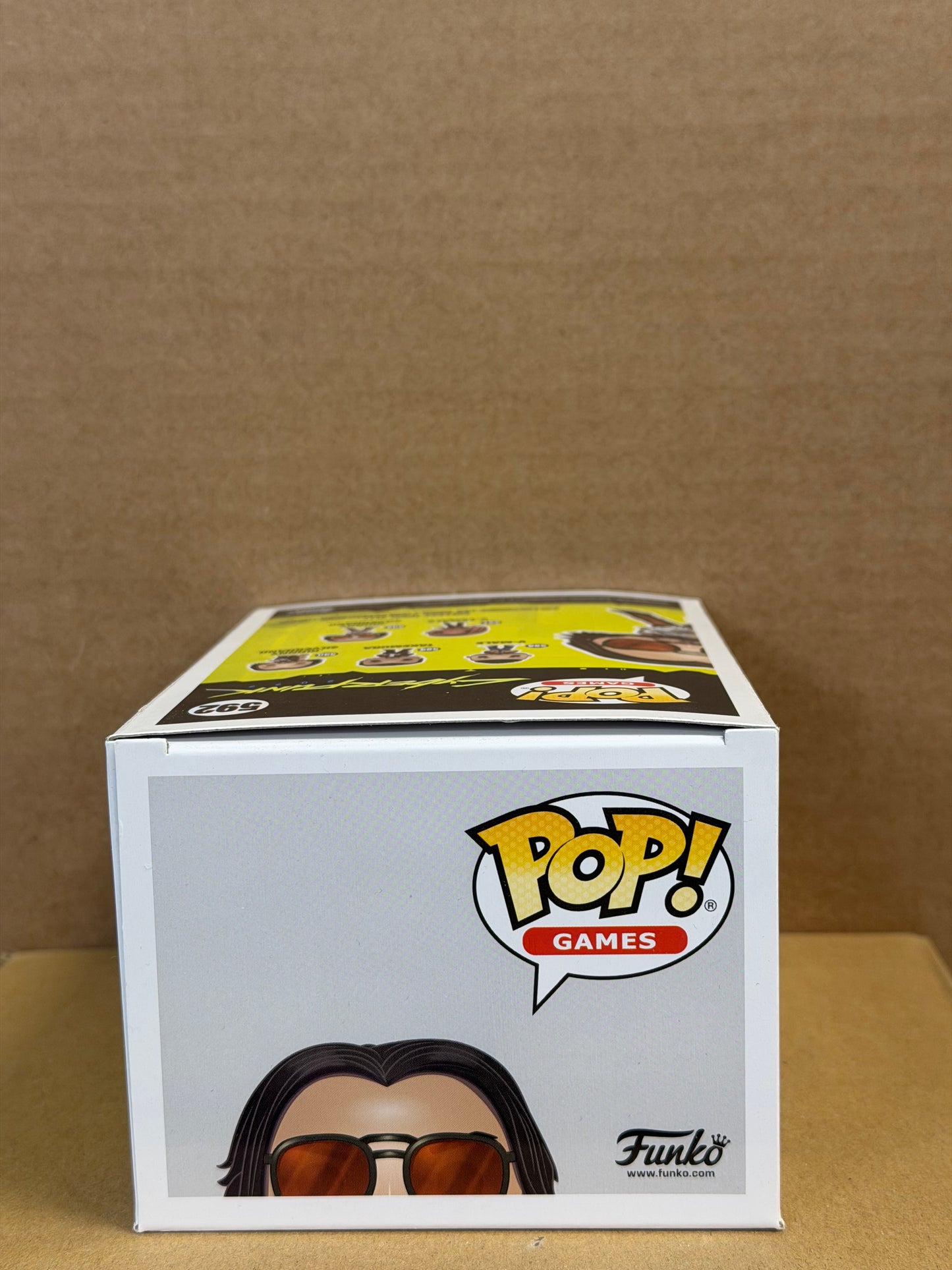 Funko Pop! Games Cyberpunk Johnny Silverhand #592 Glow Special Edition