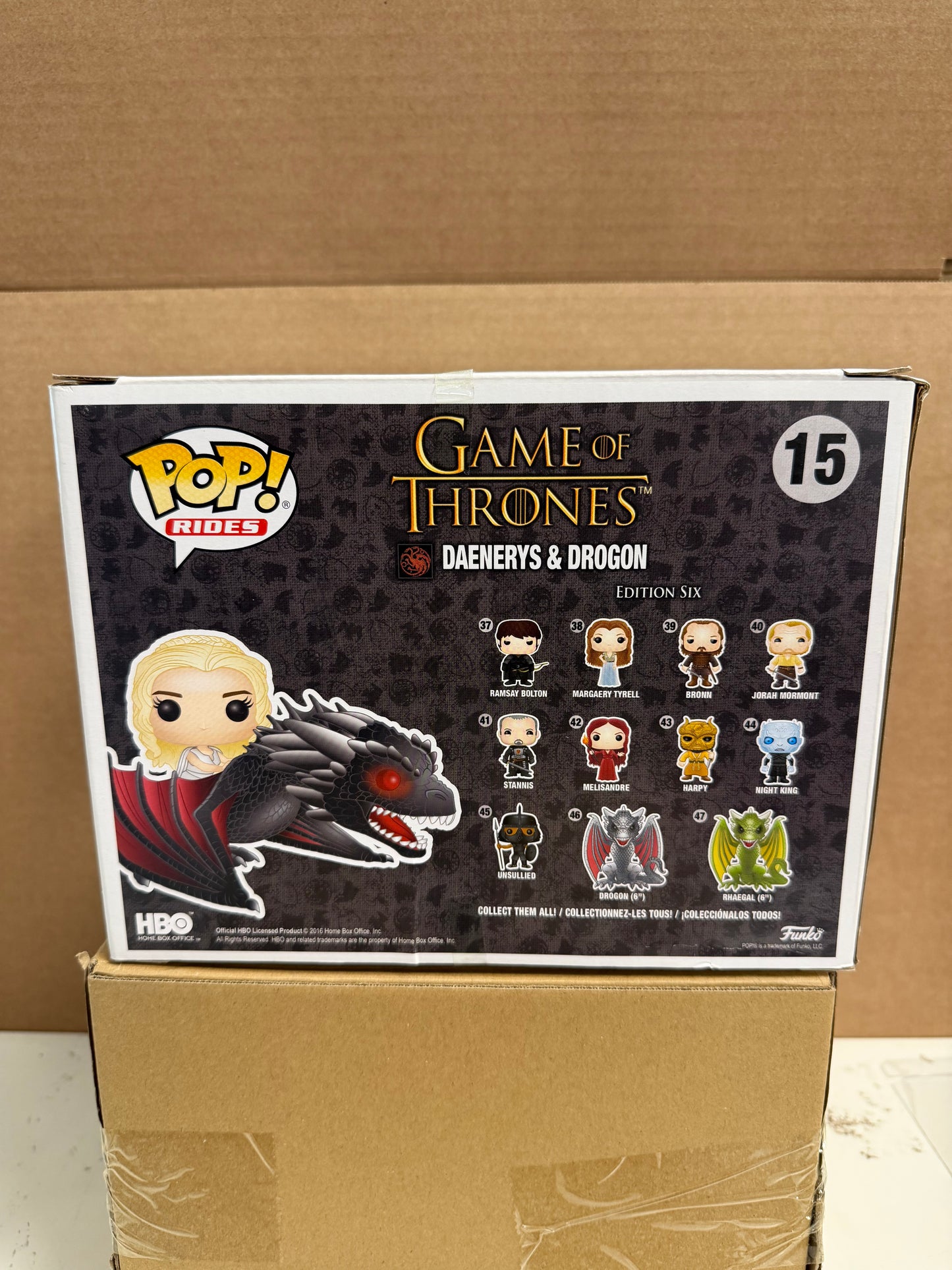 Funko Pop! Television Game Of Thrones Daenerys & Drogon #15