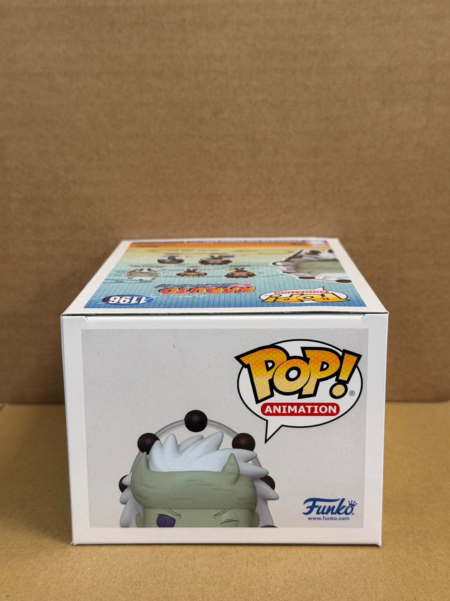 Funko Pop! Anime Naruto Shippuden Madura Uchiha Signed Neil Kaplan COA #1196
