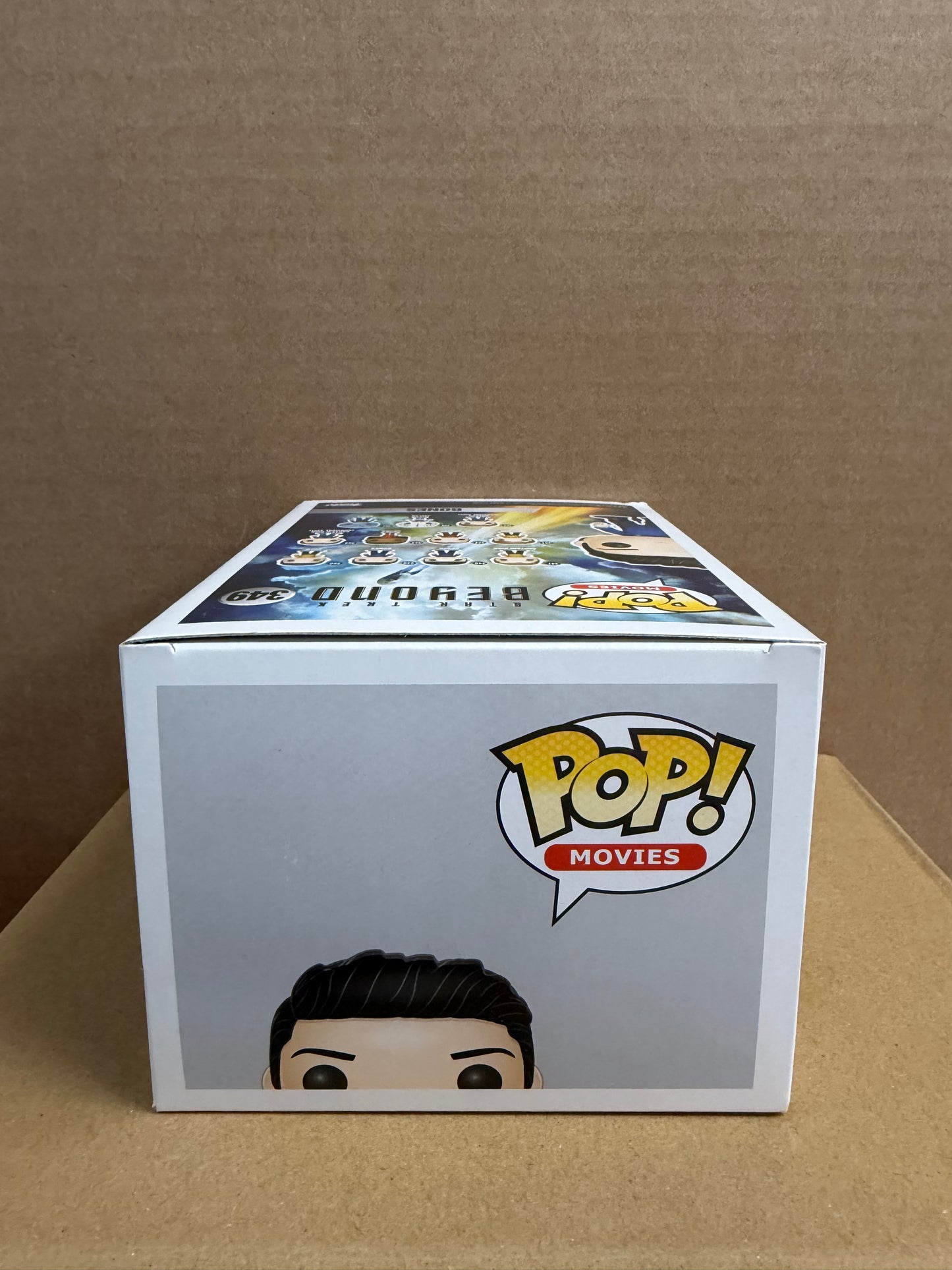 Funko Pop! Movies Star Trek Beyond Bones Signed Karl Urban COA #349 WS