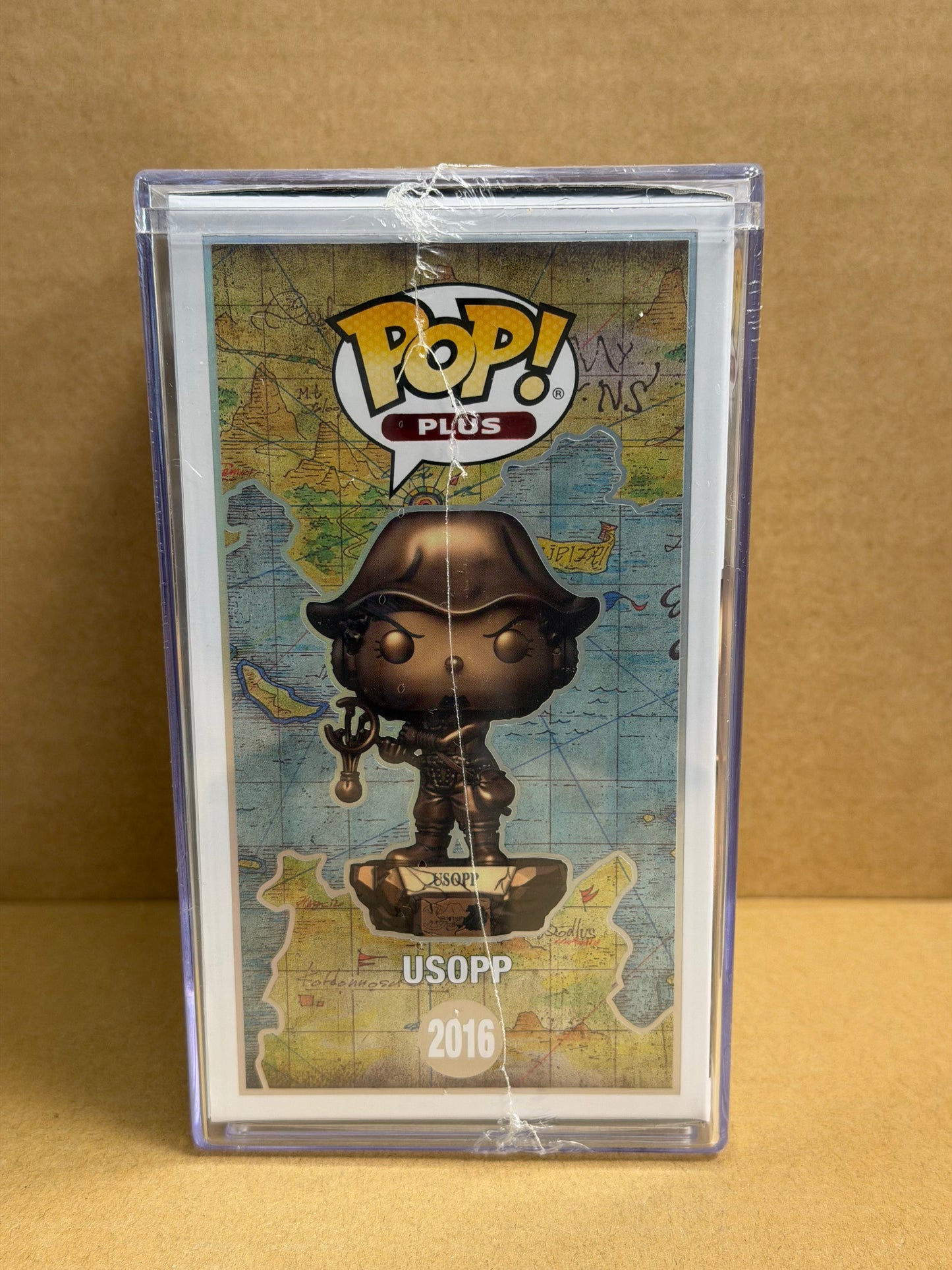 Funko Pop! Anime One Piece Usopp Bronze Statue #2016 Exclusive Hardstack Sealed