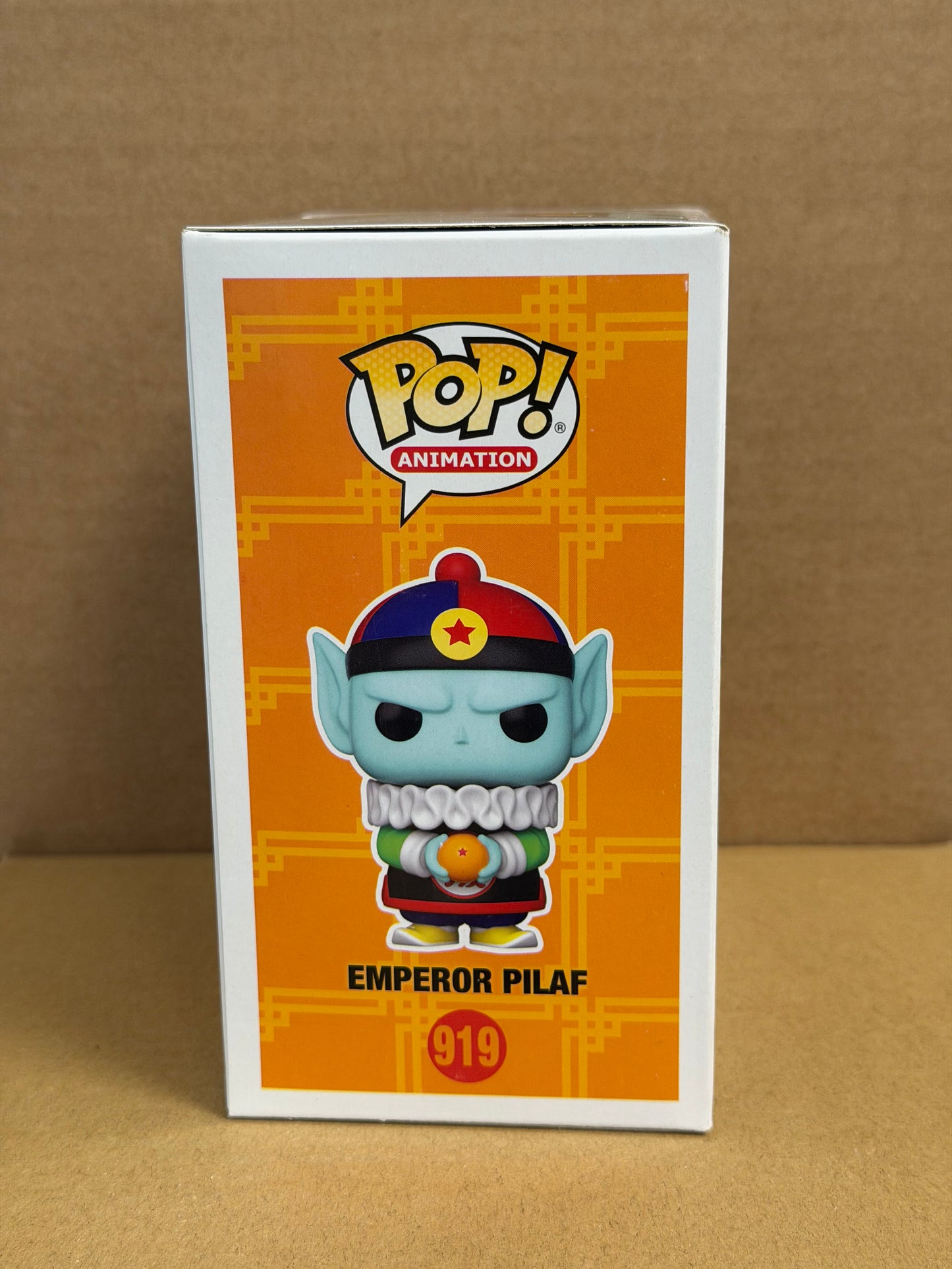Funko Pop! Anime Dragon Ball Emperor Pilaf Signed Chuck Huber COA #919