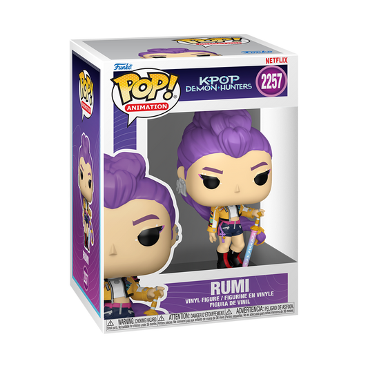 Funko Pop! Kpop Demon Hunters Rumi #2257 Free Protector