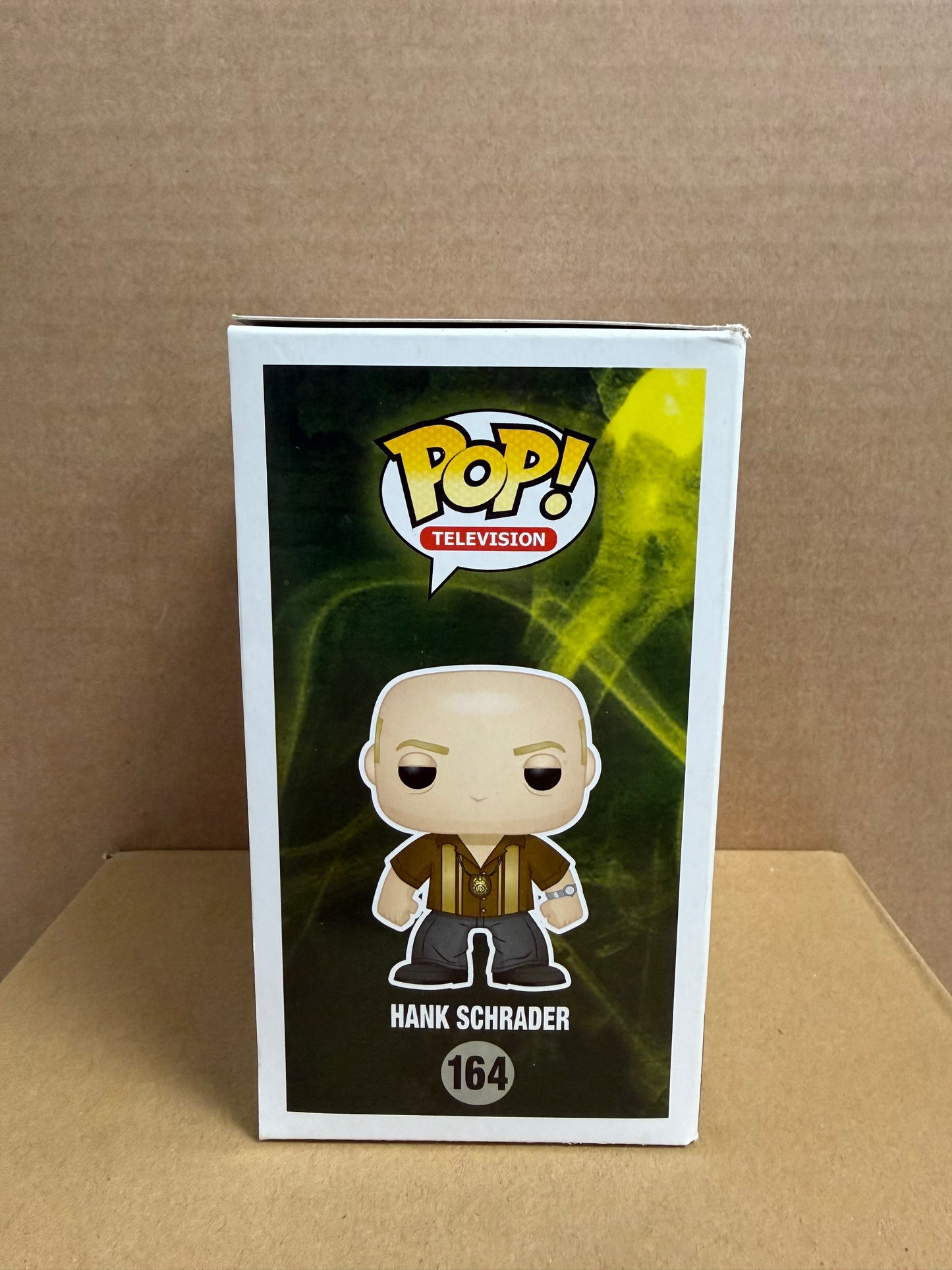 Funko Pop! Television Breaking Bad Hank Schrader Signed Dean Norris COA #164 WS