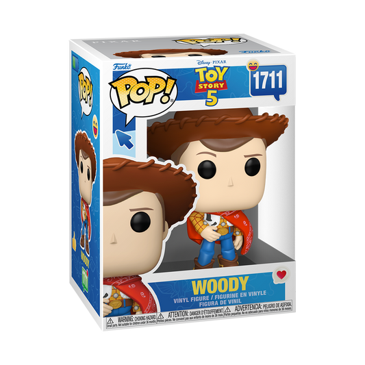 Funko Pop! Disney Toy Story 5 Woody #1711 Free Protector