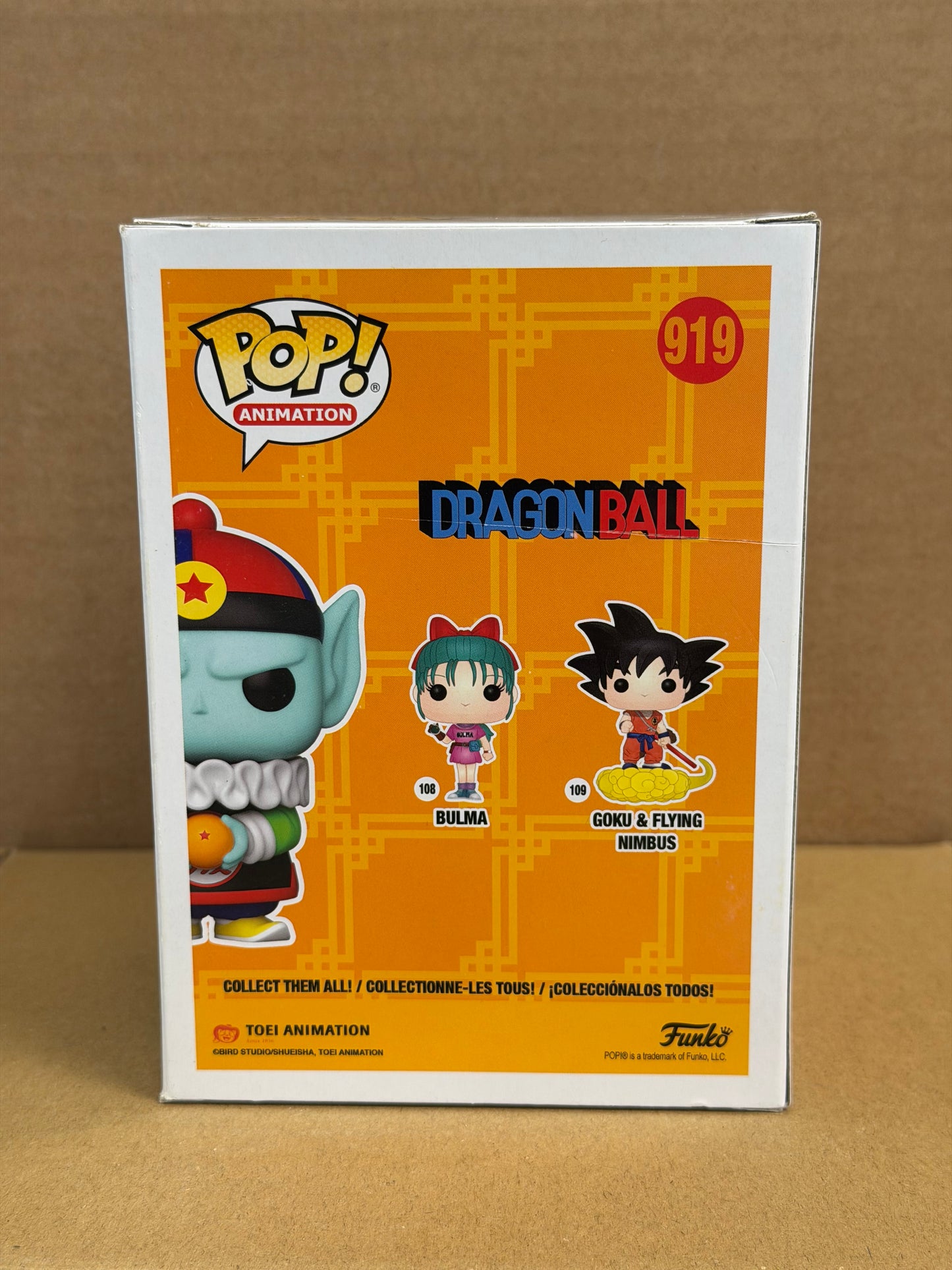 Funko Pop! Anime Dragon Ball Emperor Pilaf Signed Chuck Huber COA #919