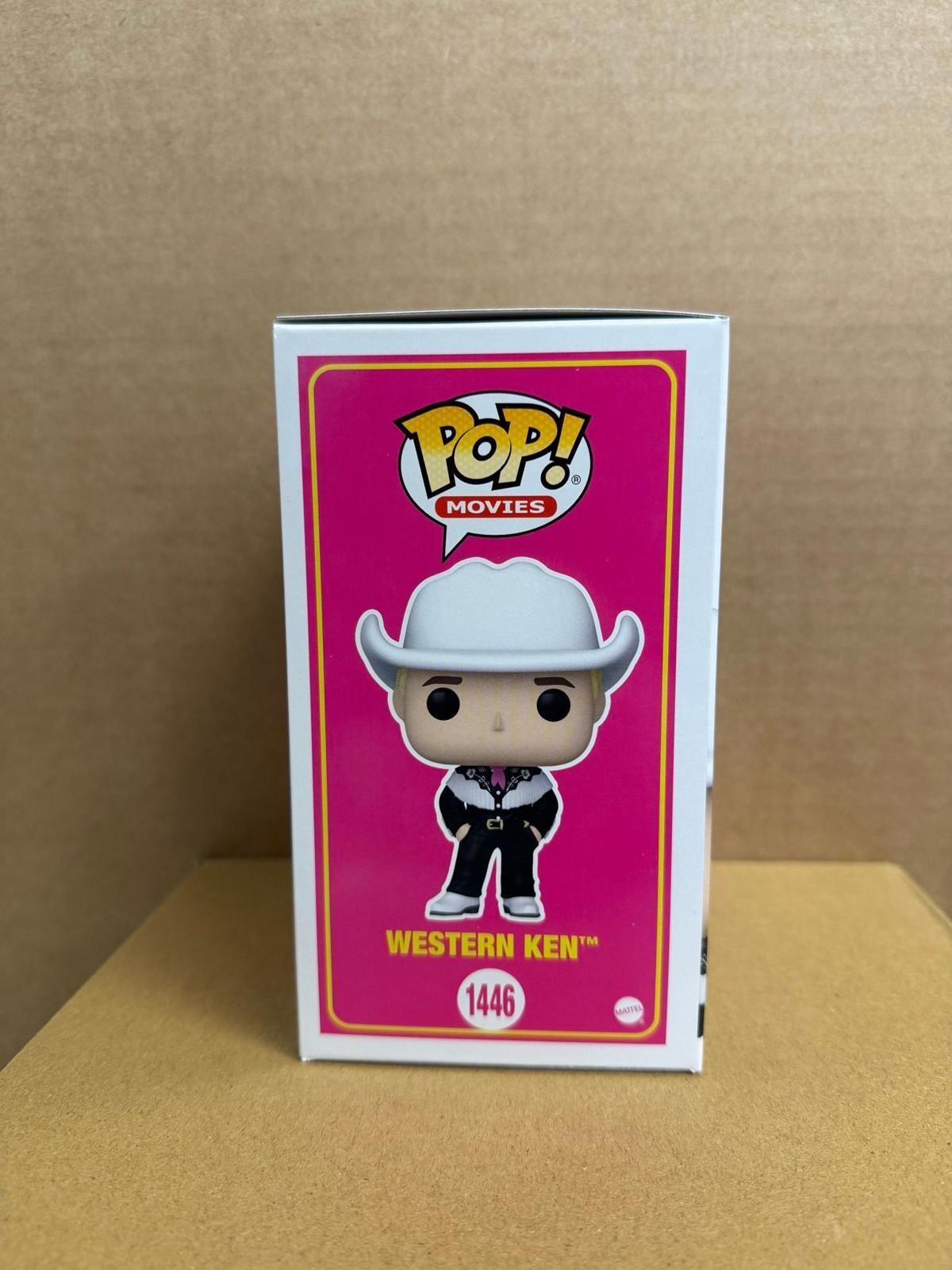 Funko Pop! Movies Western Ken #1446 Signed Ryan Gosling WS