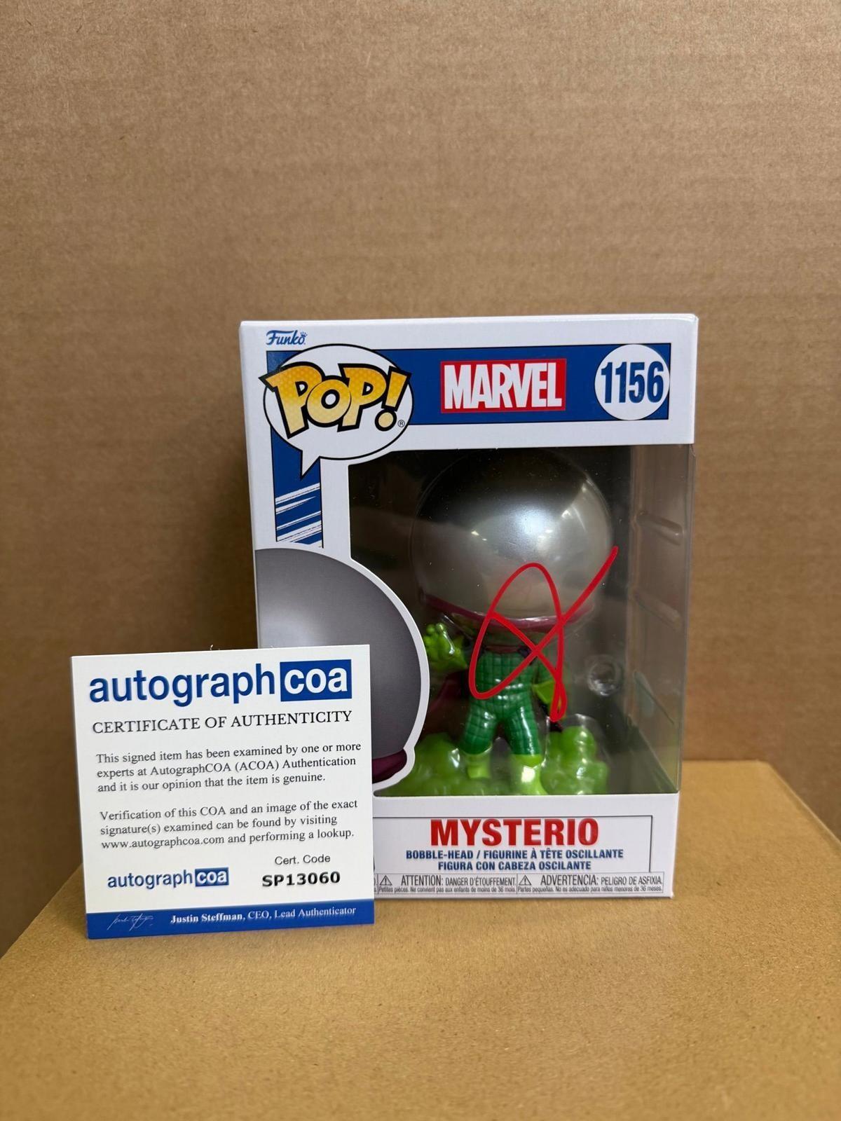 Funko Pop! Marvel Mysterio #1156 Signed Jake Gylenhall WS