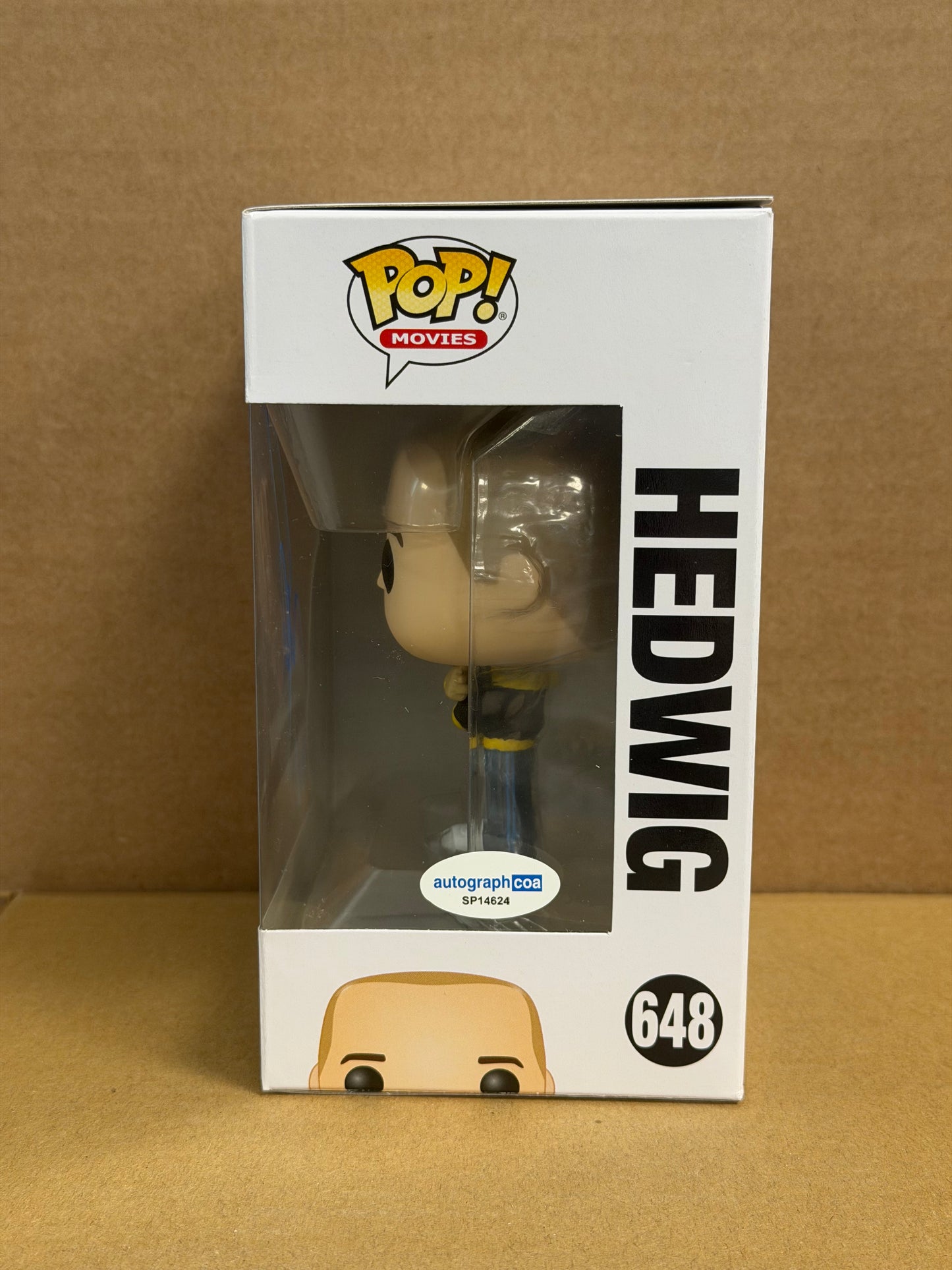 Funko Pop! Movies Split Hedwig Signed James Mcavoy COA #648