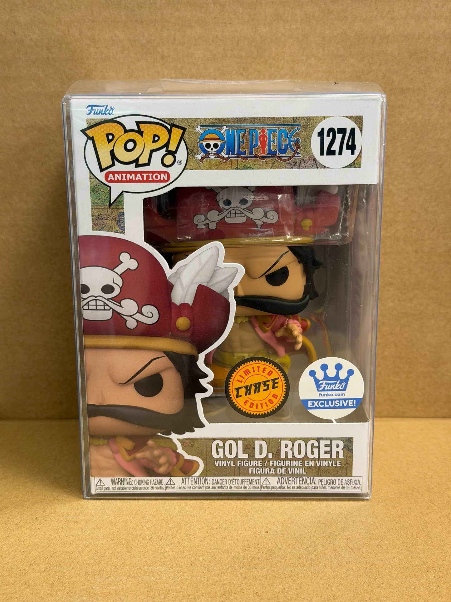 Funko Pop! Anime One Piece Gol D. Roger Chase #1274 Exclusive