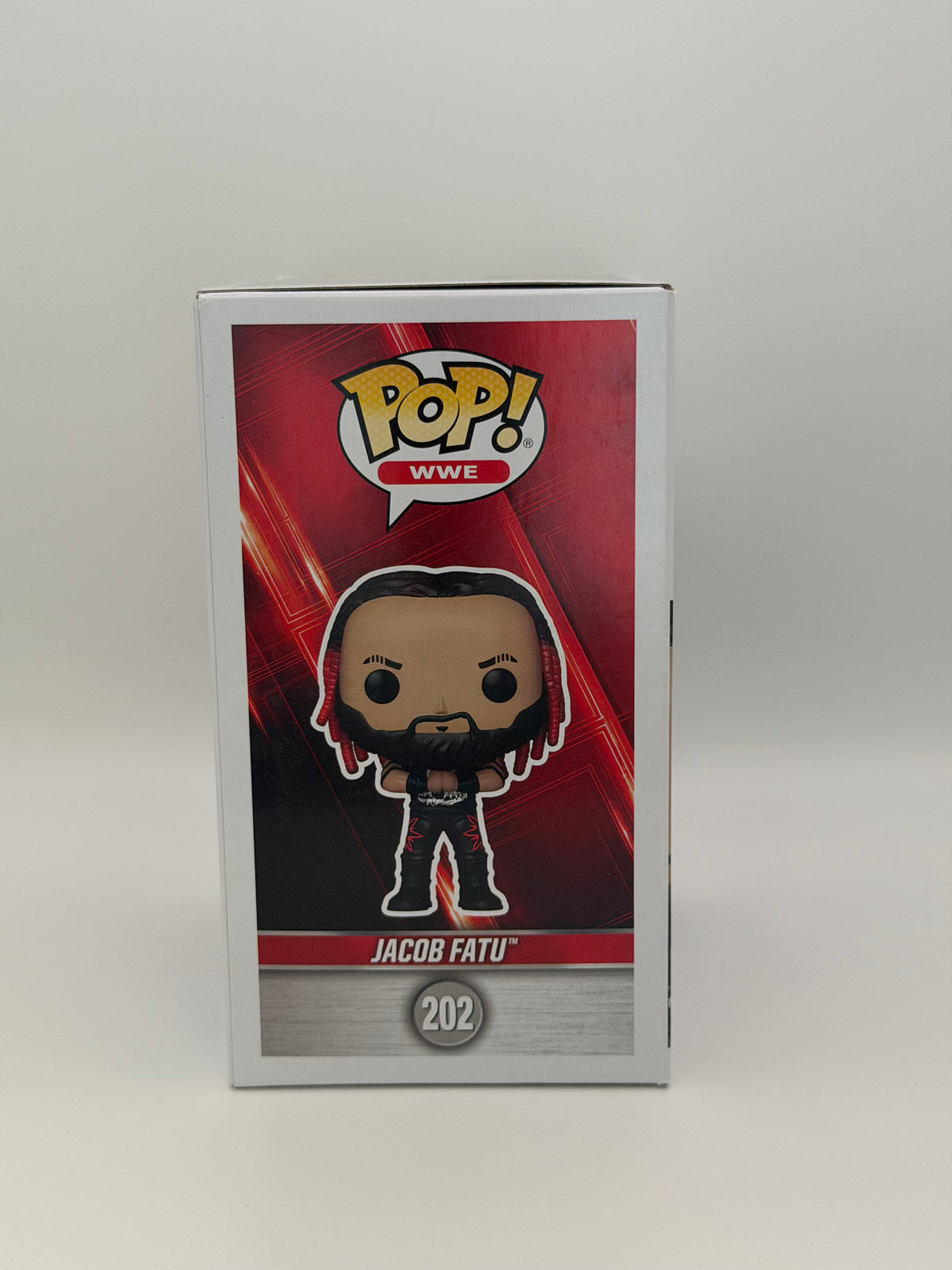 Funko Pop! WWE Jacob Fatu Signed The Samoan Werewolf COA #202
