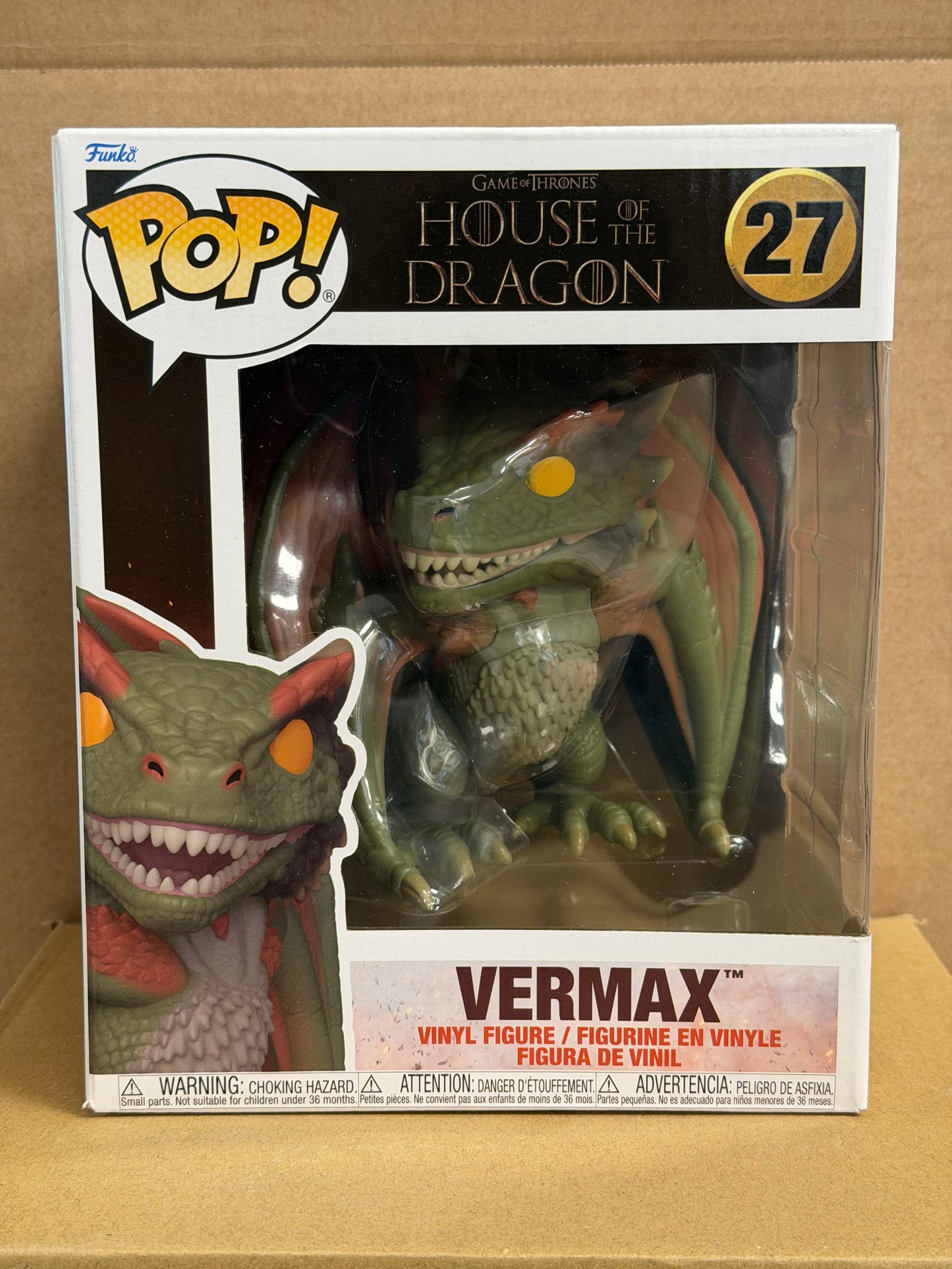 Funko Pop! Television House Of The Dragon Vermax #27