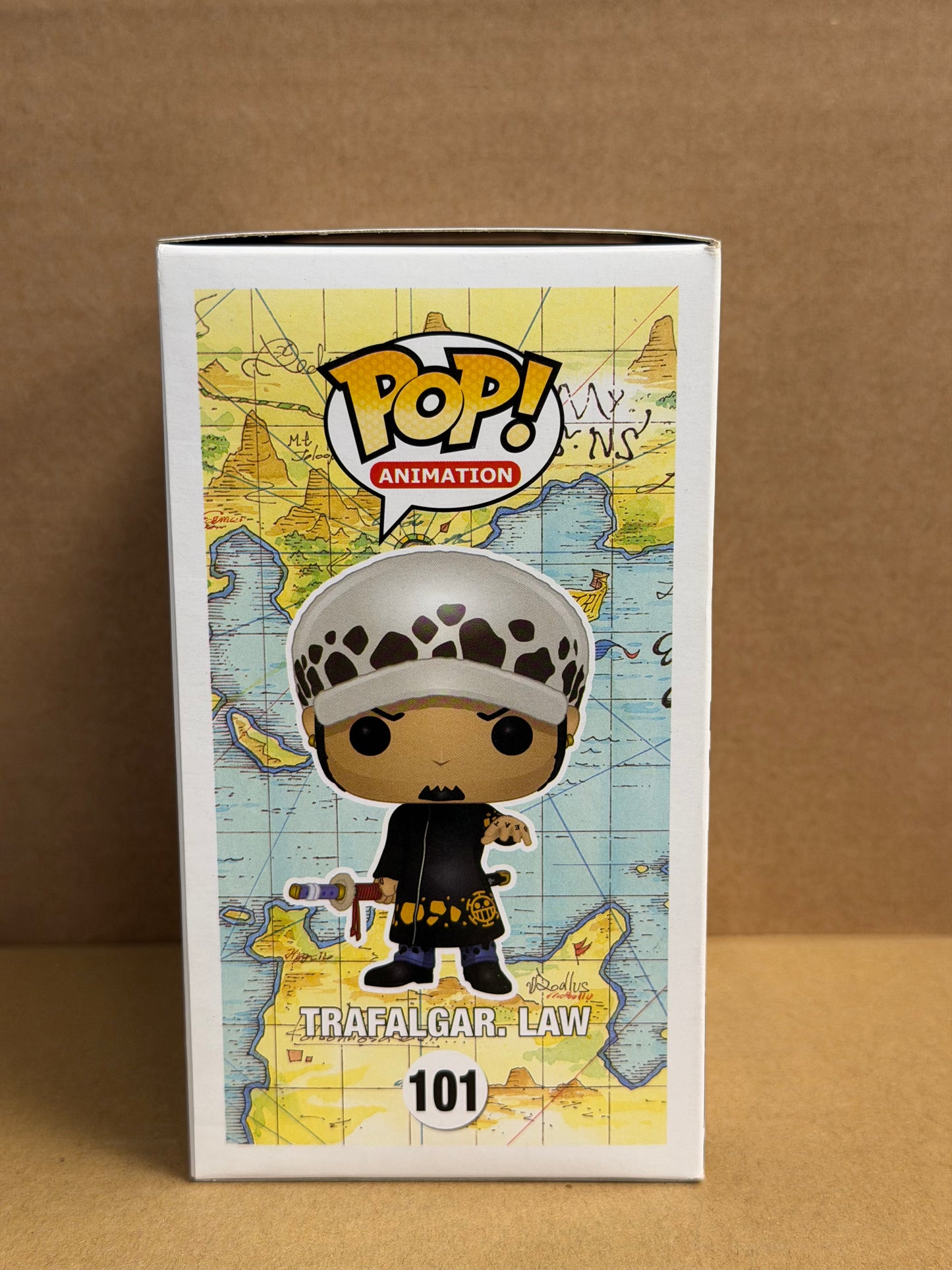 Funko Pop! Anime One Piece Trafalgar Law OG JJL160309 #101 Free Mag Stack