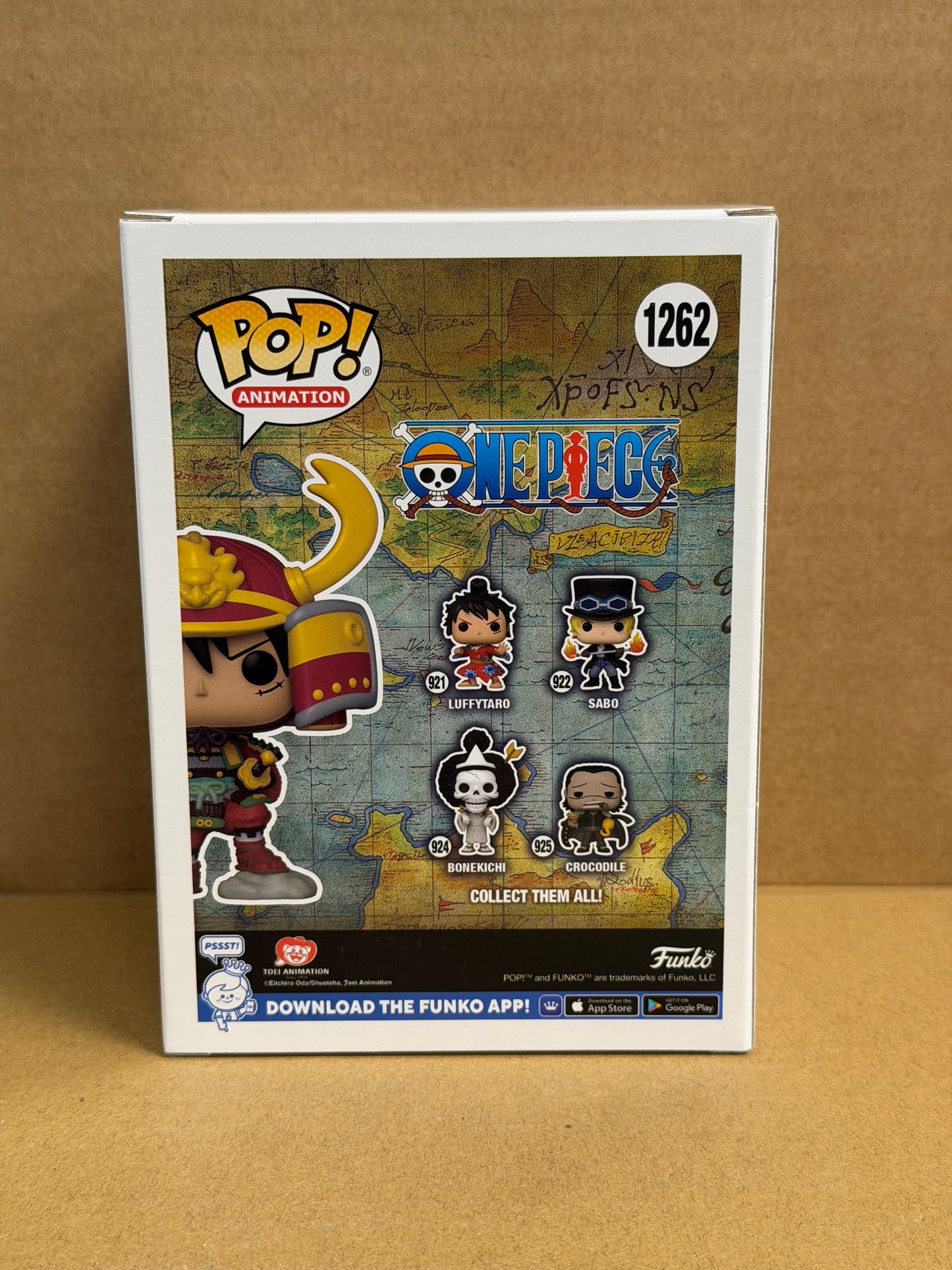 Funko Pop! Anime One Piece Armored Luffy Chase #1262 Exclusive