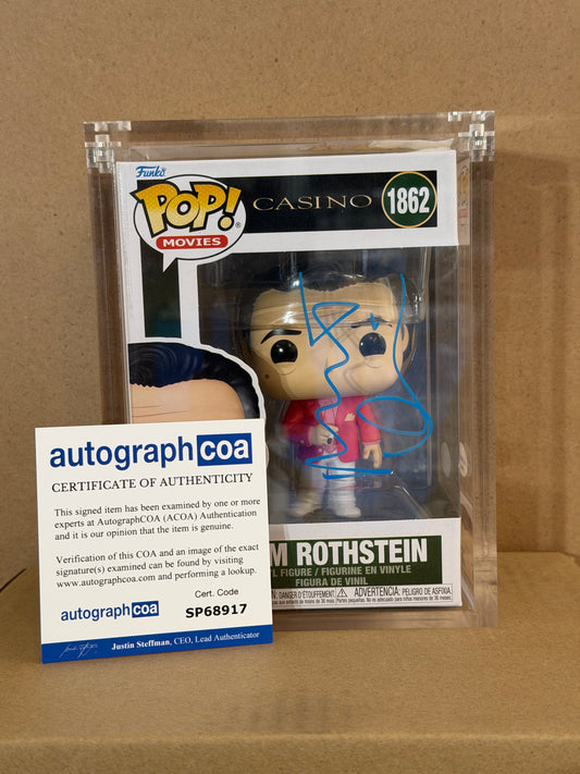 Funko Pop! Movies Casino Sam Rothstein Signed Robert DeNiro COA #1862