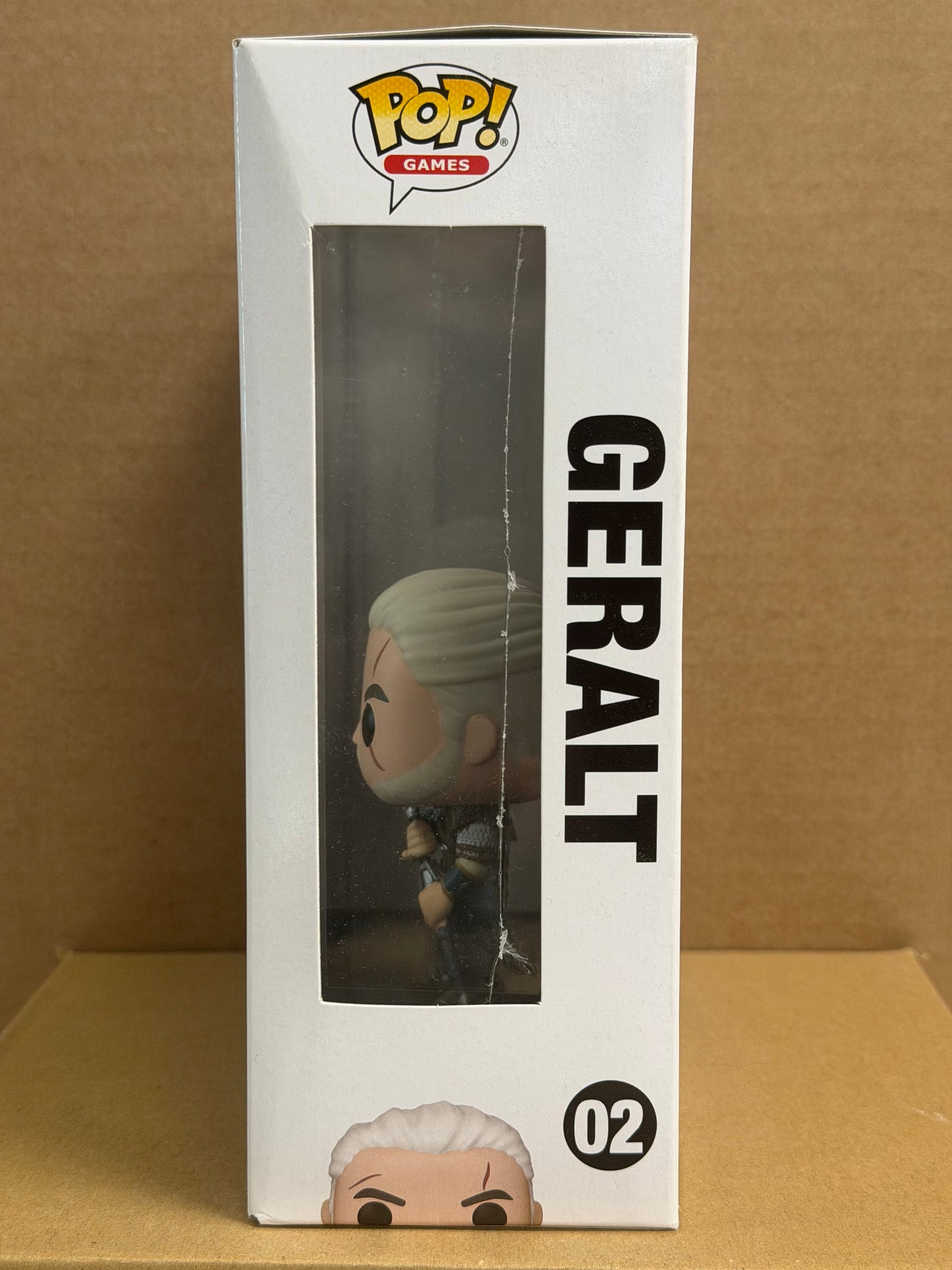 Funko Pop! Games The Witcher Wild Hunt Geralt #02 Game Cover SE