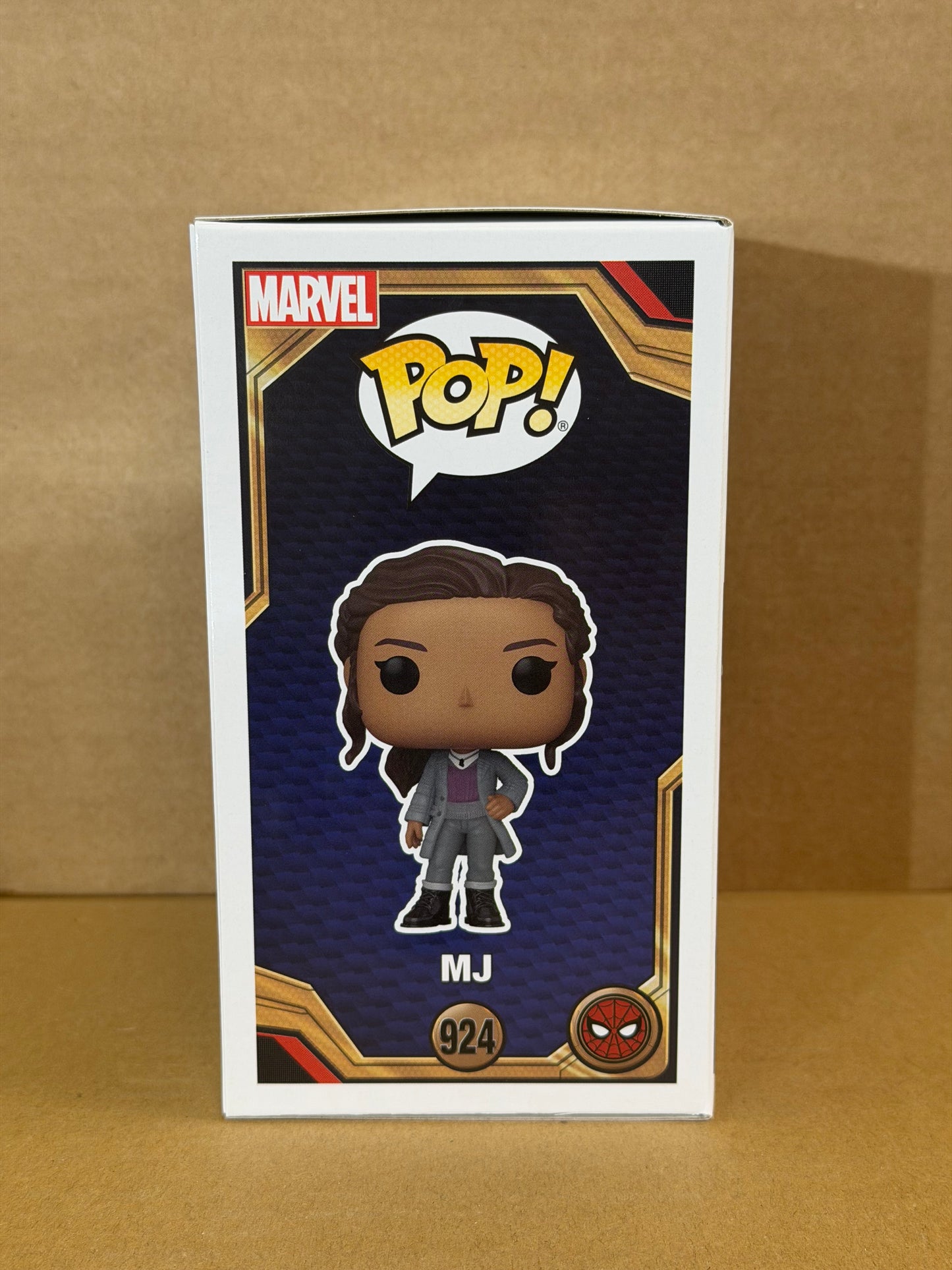 Funko Pop! Marvel Spider-Man No Way Home MJ Signed Zendaya COA #924