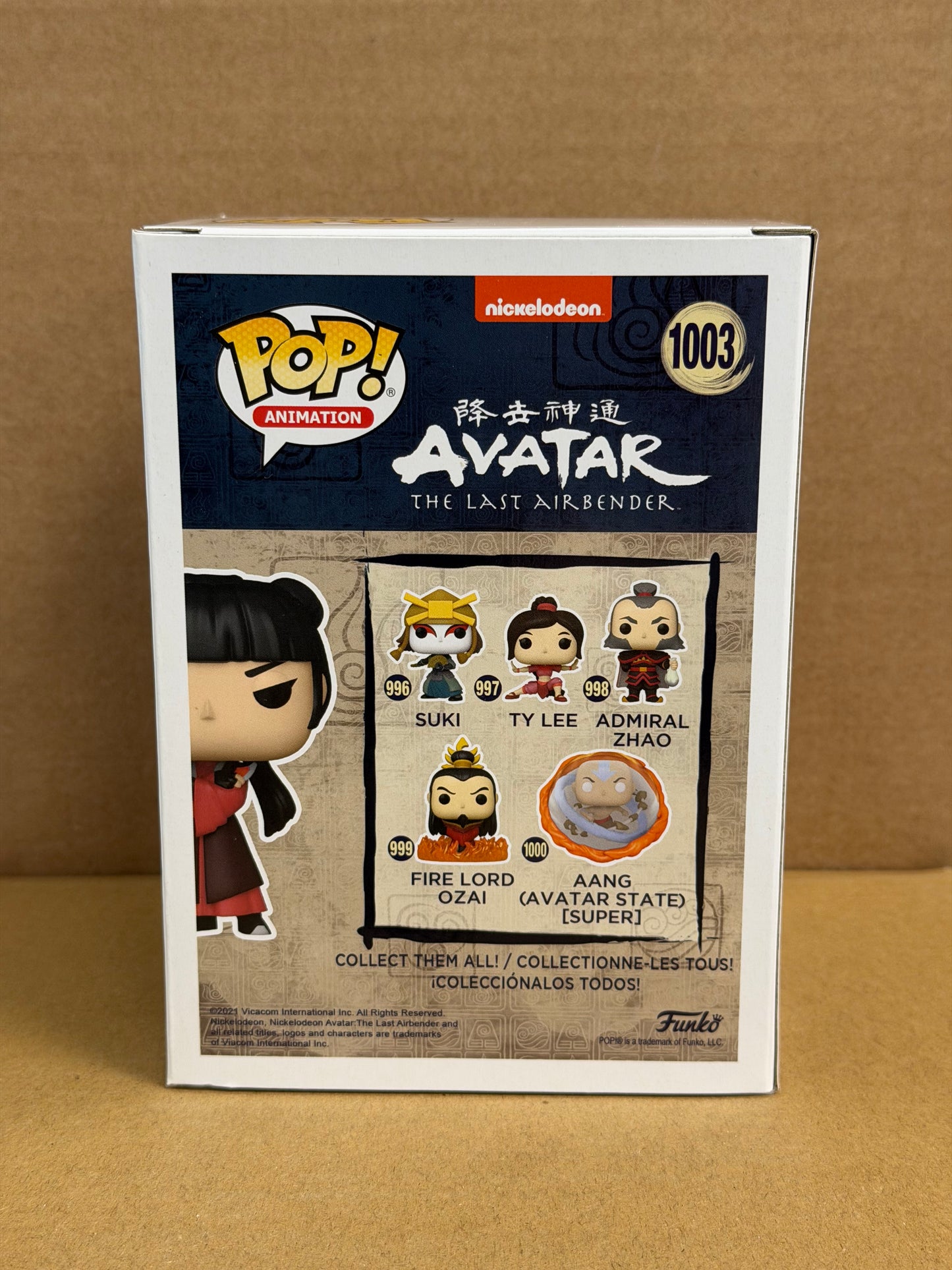 Funko Pop! Anime Avatar The Last Airbender Mai Signed Cricket Leigh COA #1003