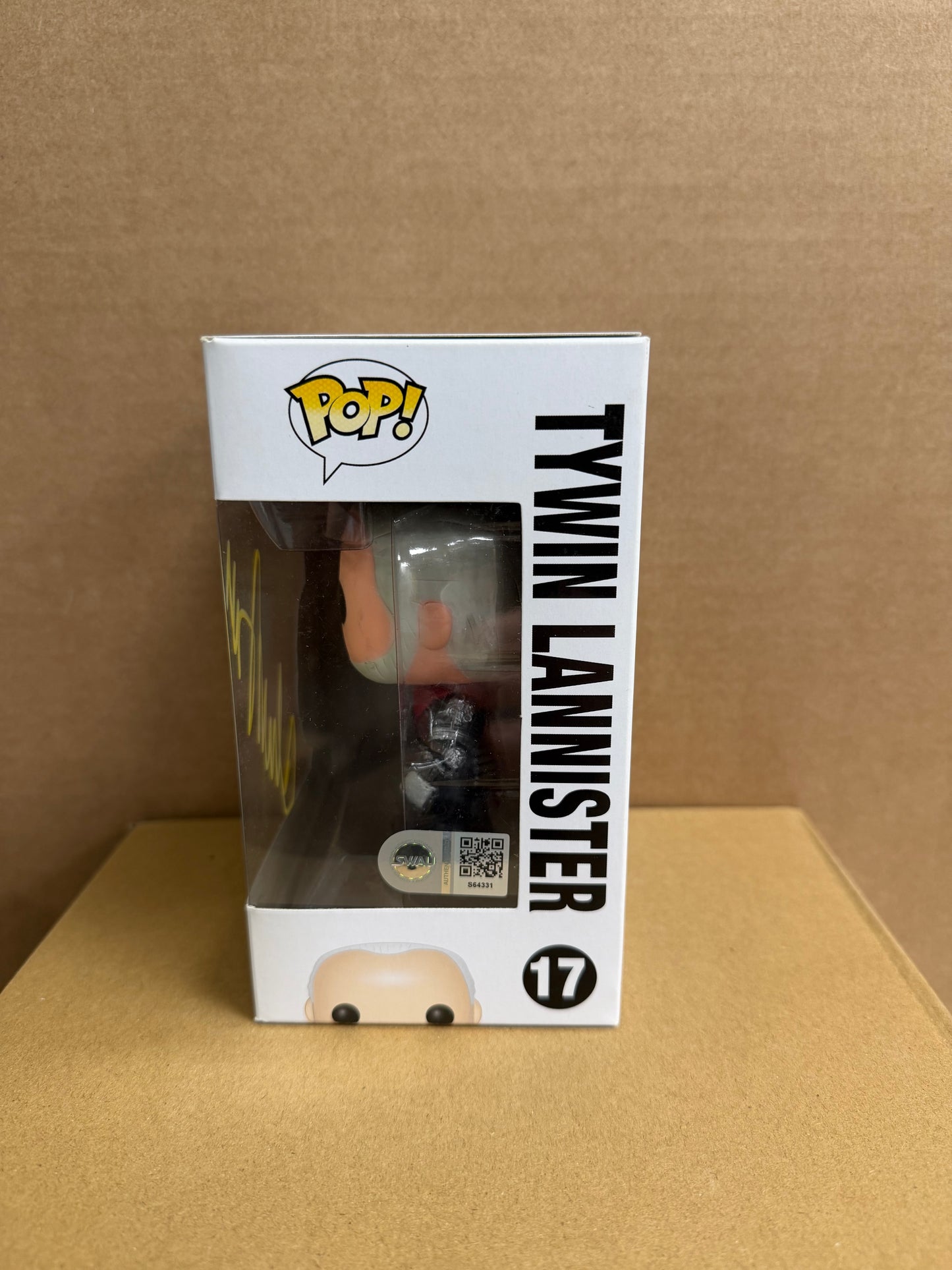 Funko Pop! Television Game Of Thrones Tywin Lannister COA #17 WS