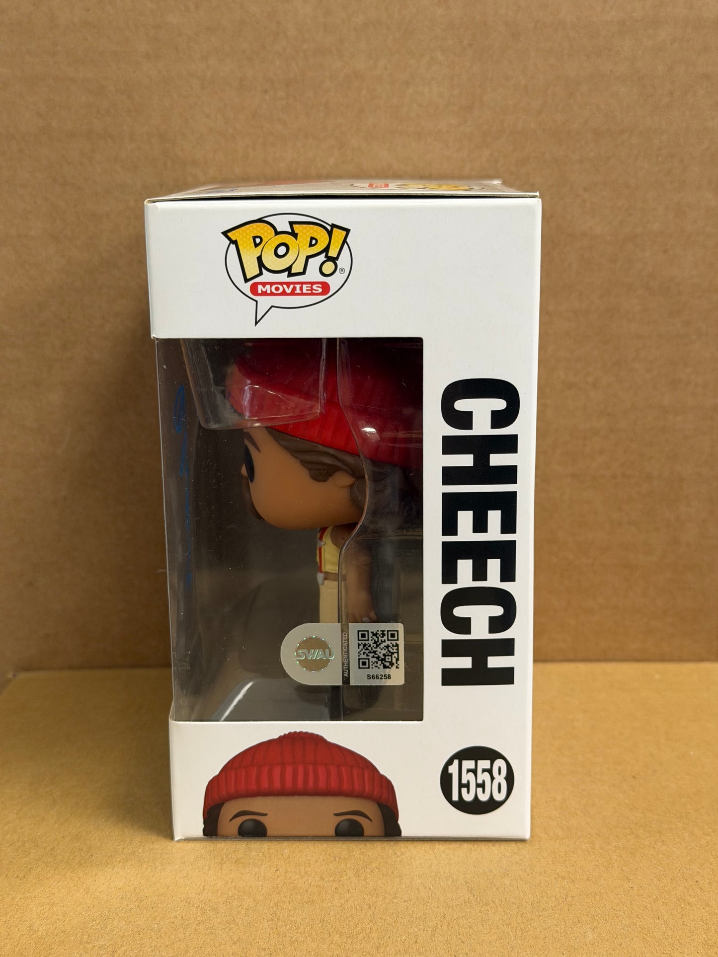 Funko Pop! Movies Cheech And Chong Up In Smoke Signed Cheech Marin COA #1558 WS