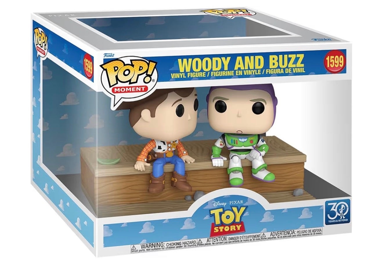 Funko Pop! Moment Disney Toy Story Woody & Buzz #1599