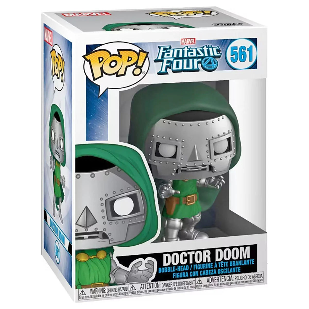 Funko Pop! Marvel Doctor Doom #561 Free Protector