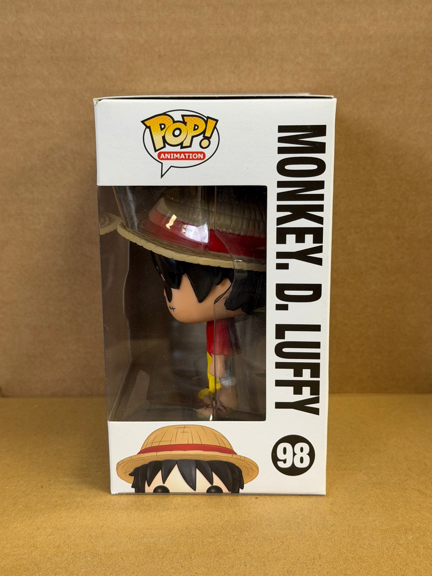 Funko Pop! Anime One Piece Monkey D Luffy OG JJL160309 #98 Free Magnetic Stack