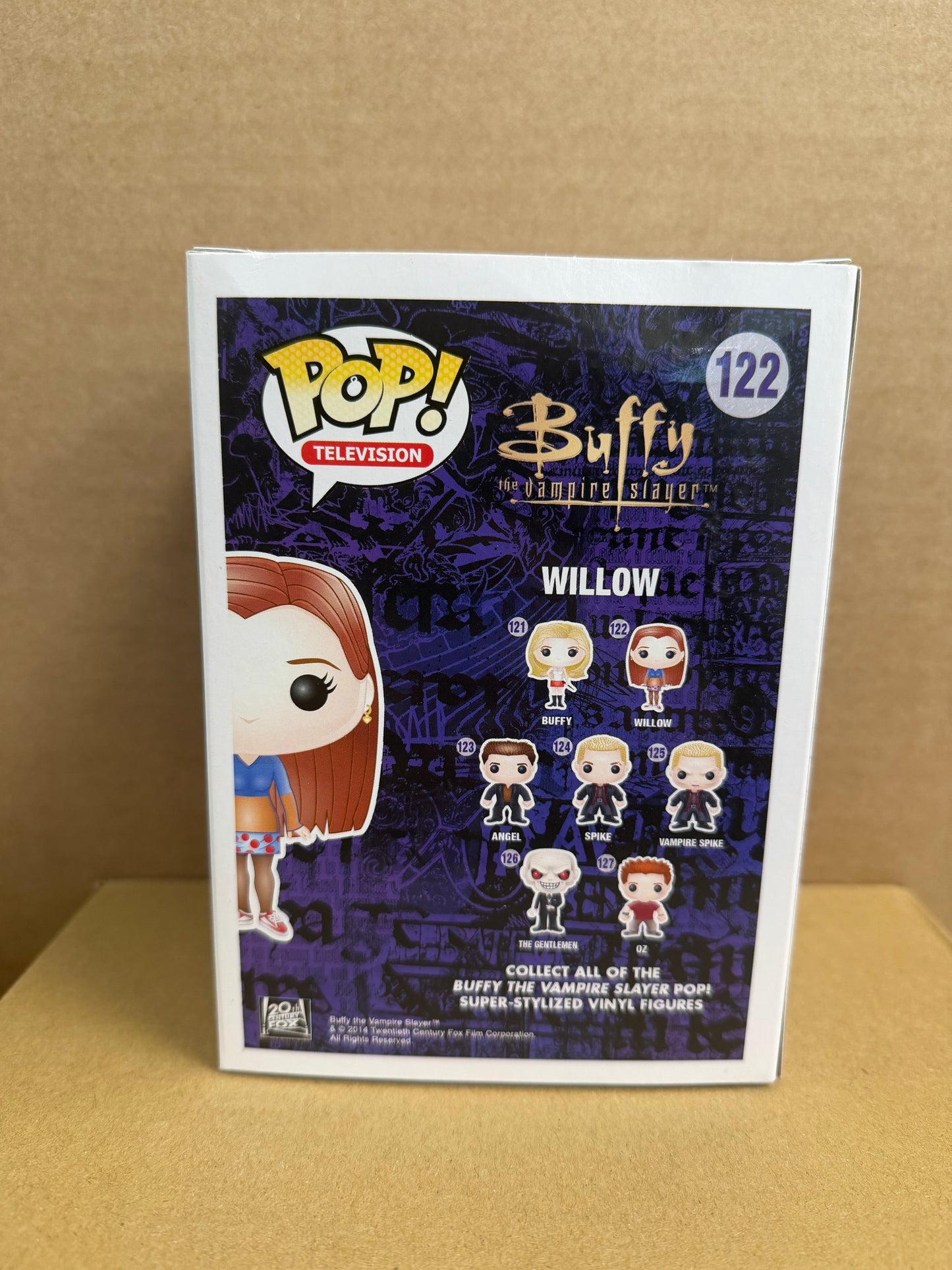 Funko Pop! Television Buffy The Vampire Slayer Willow Signed Alyson Hannigan #1729 WS
