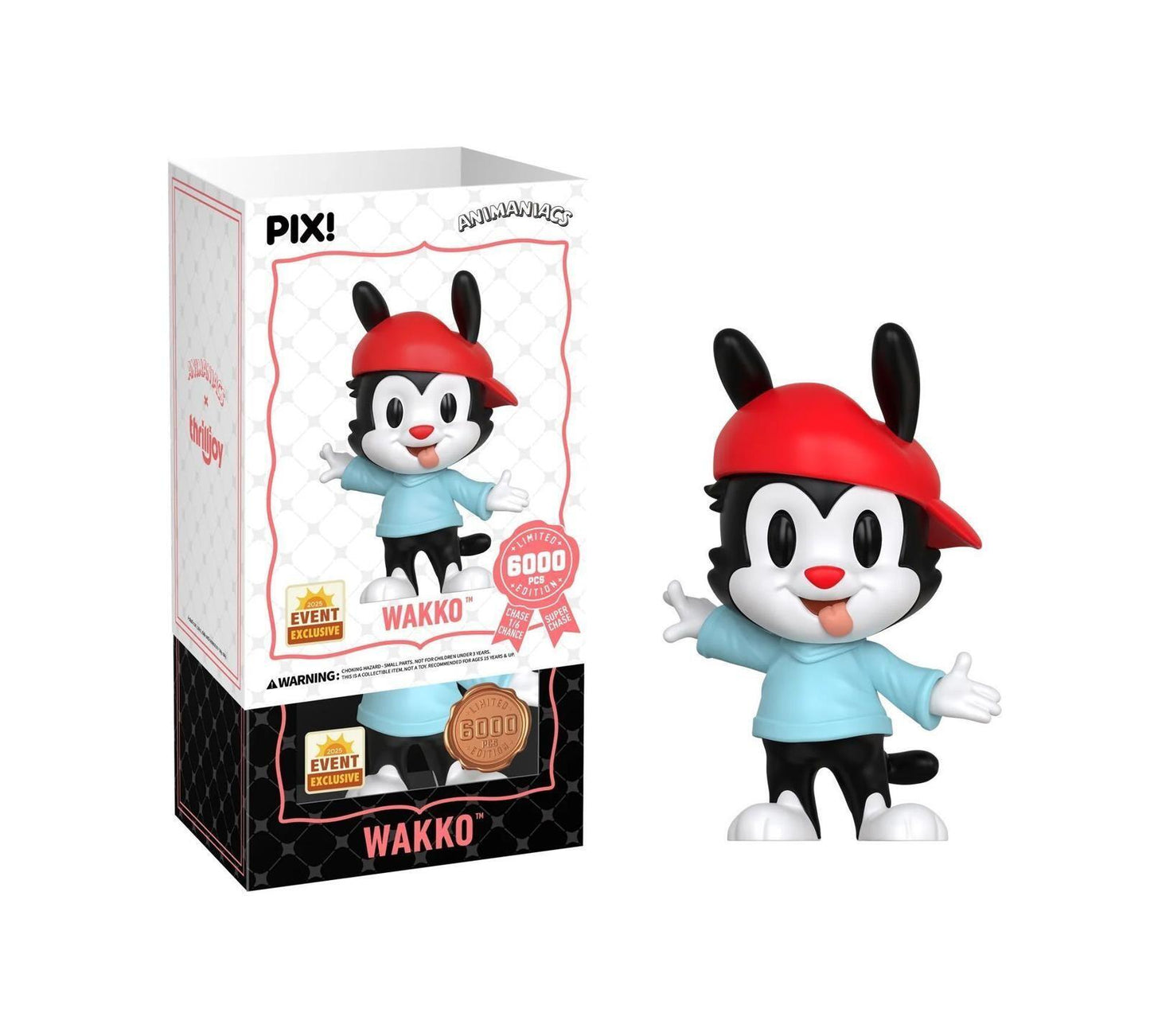 Animaniacs Thrilljoy Pix! WAKKO Limited Edition Figure