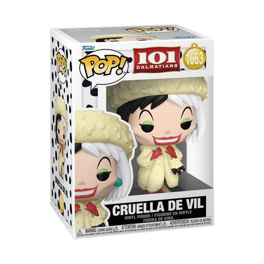 Funko Pop! Disney 101 Dalmatians Cruella De Vil Vinyl Figure #1663