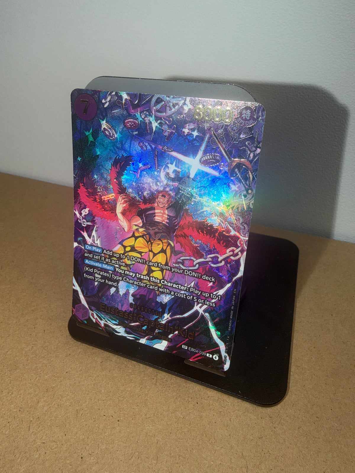 Eustass “Captain Kid” SP EB04-039 OP14 The Azure Sea’s Seven One Piece ENG