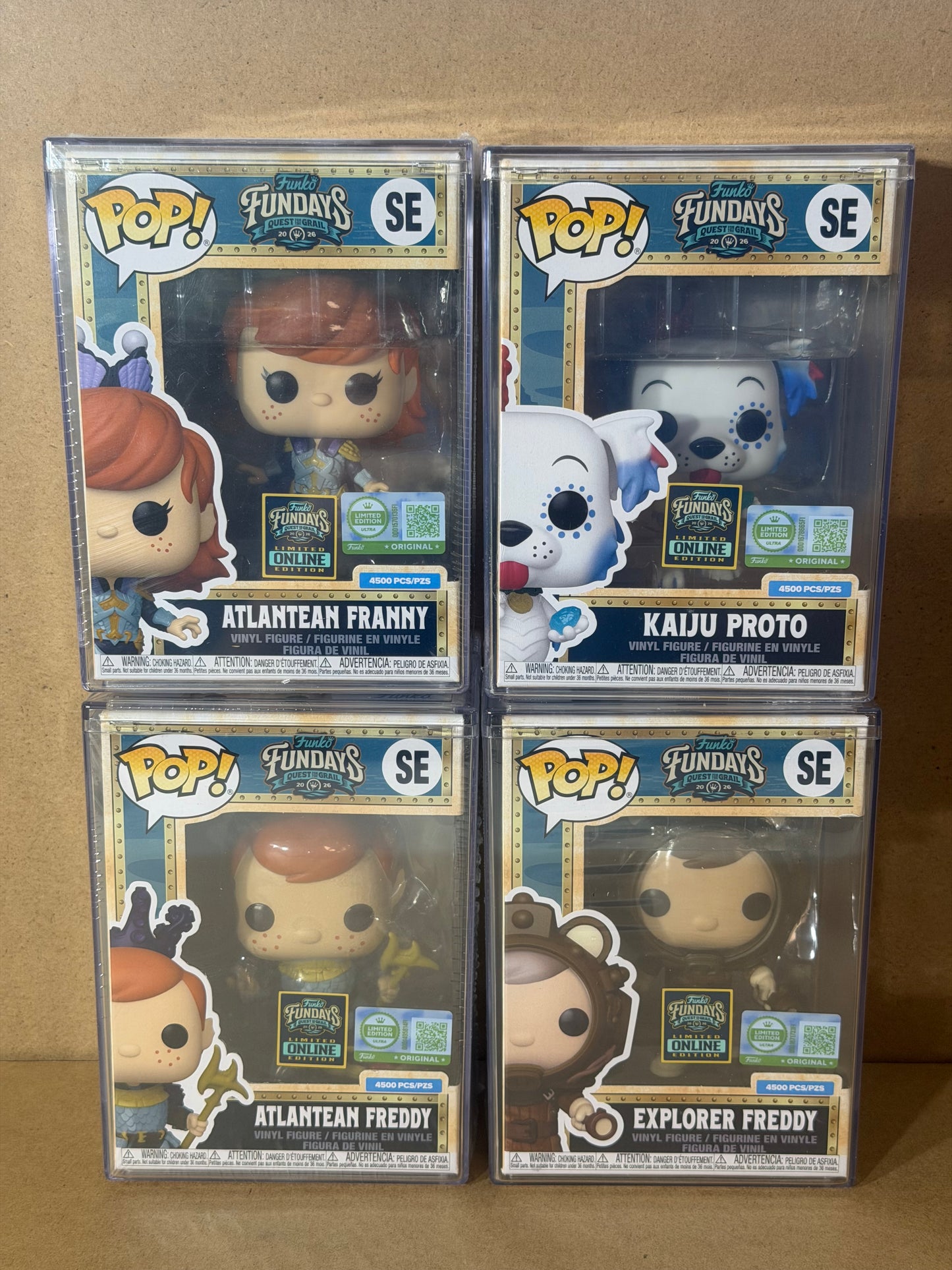 Funko Pop! Fundays 2026 Mascot Bundle Franny,Freddy & Proto