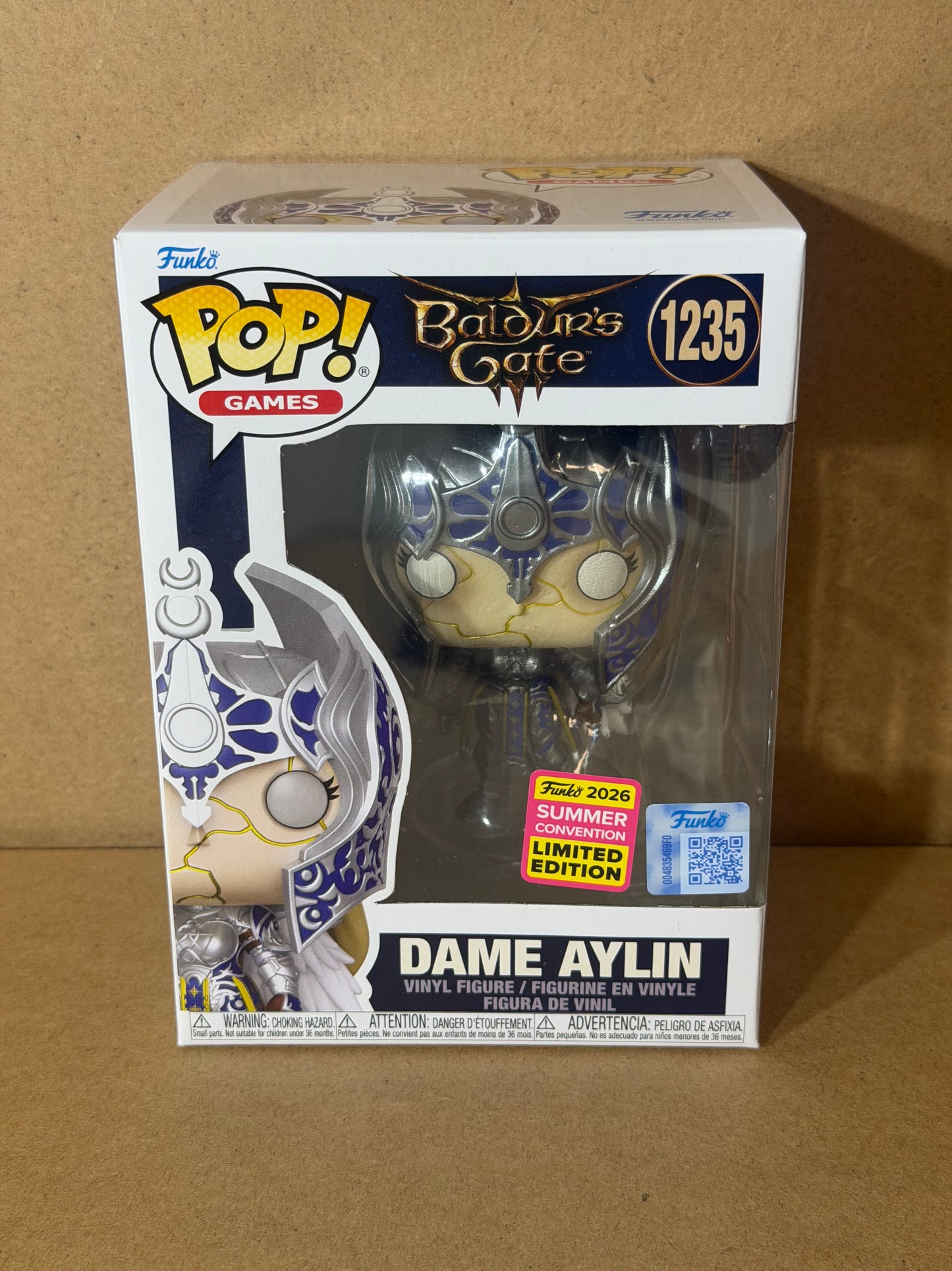 Funko Pop! Games Baldurs Gate Dame Aylin #1235 2026 SDCC Exclusive