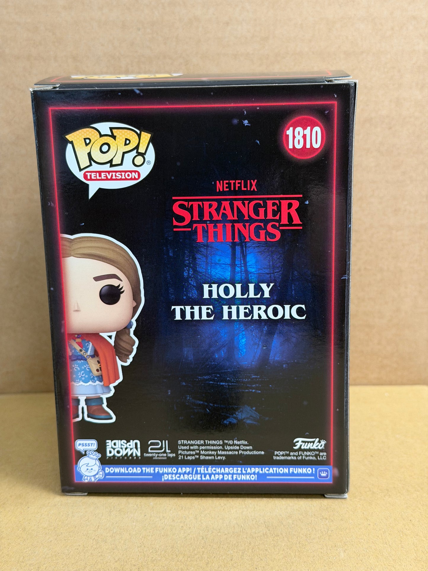 Funko Pop! Television Stranger Things Holly The Heroic Signed Nell Fisher COA #1810