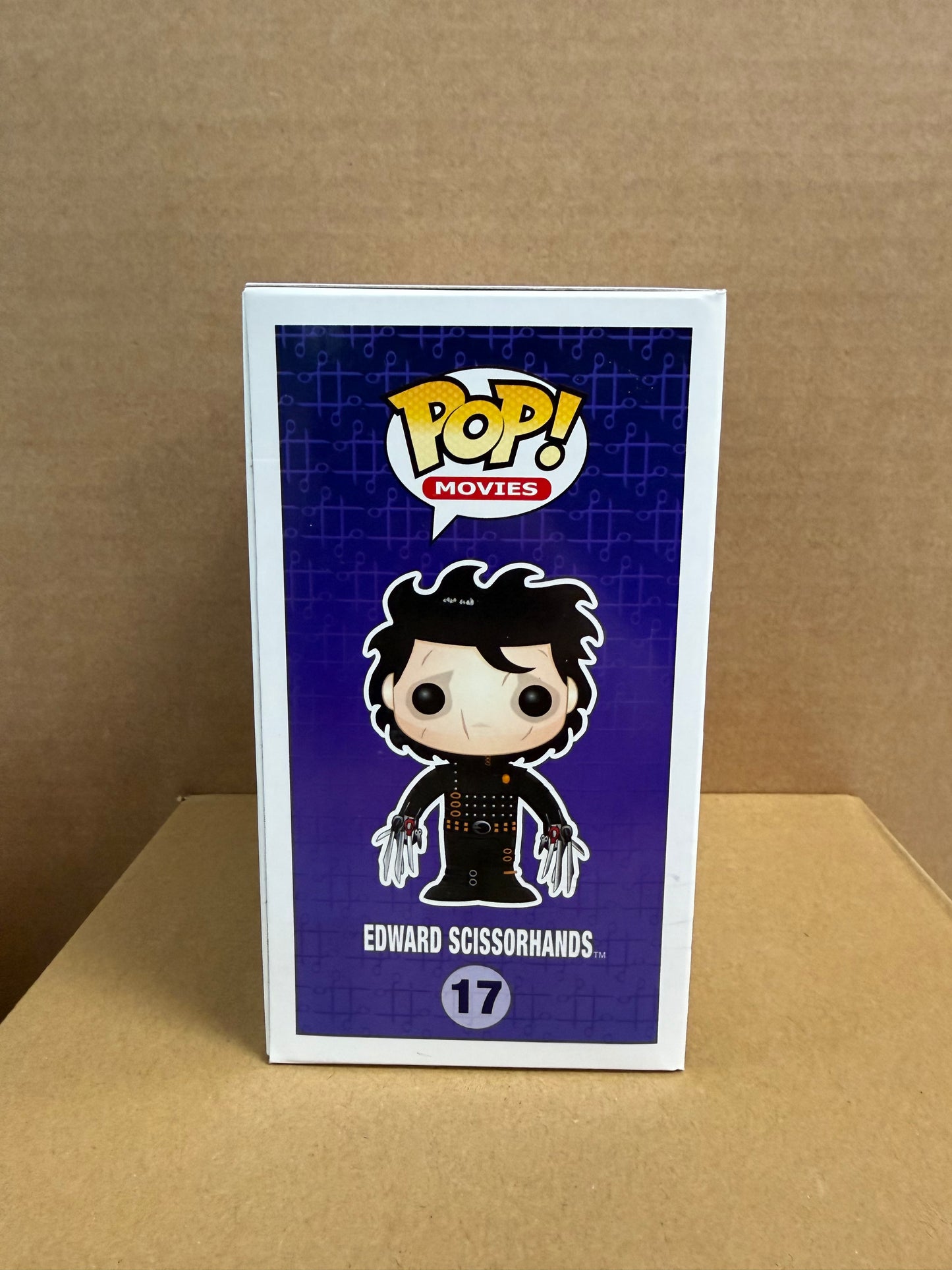 Funko Pop! Movies Edward Scissorhands Signed Johnny Depp COA #17 WS