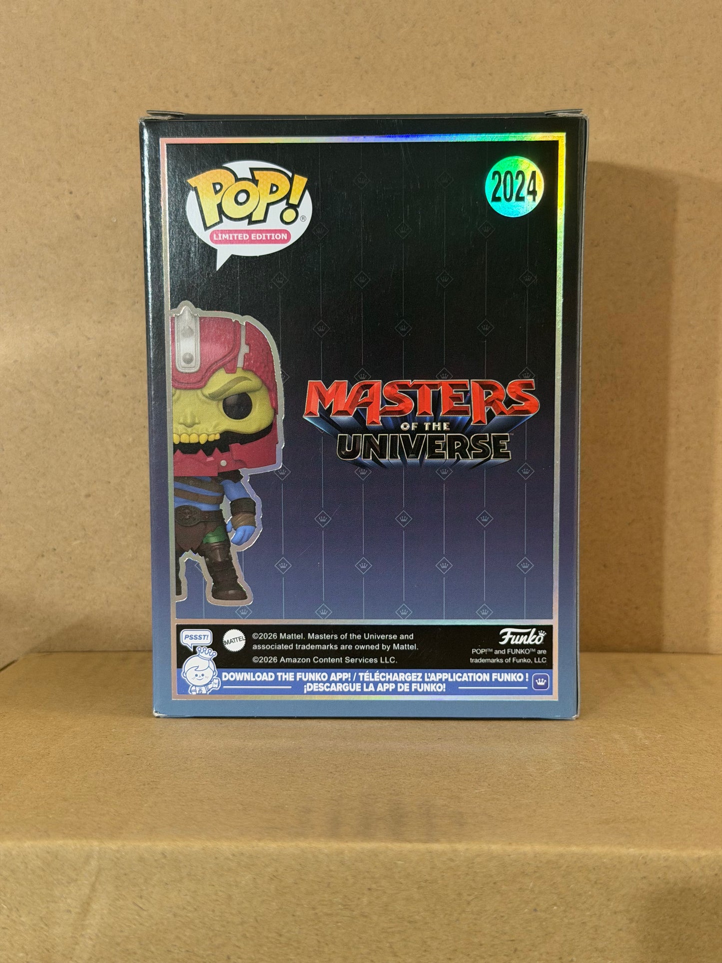 Funko Pop! Movies Master Of The Universe Trap Jaw Signed Sam. C Wilson #2024