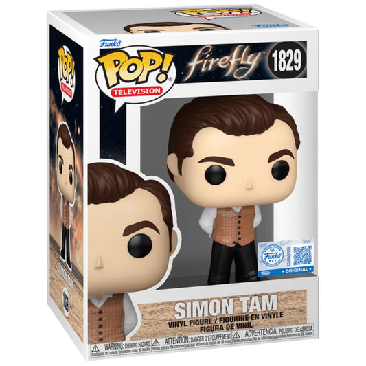 Funko Pop! Television Firefly Simon Tam #1829 Exclusive