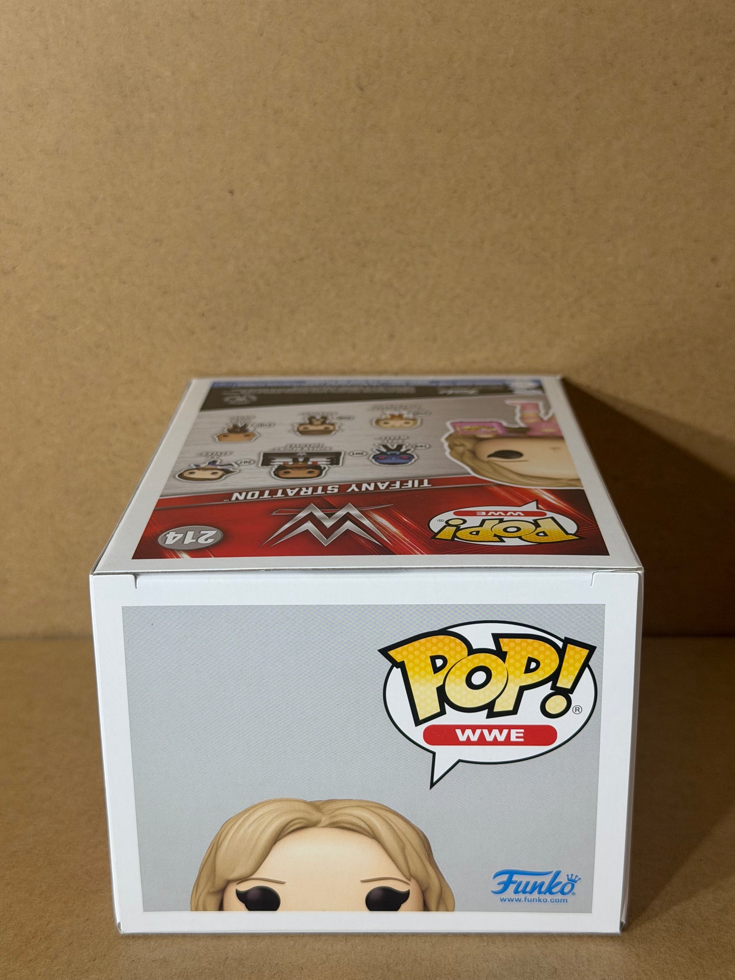 Funko Pop! WWE Tiffany Stratton Signed COA #214 Free Protector