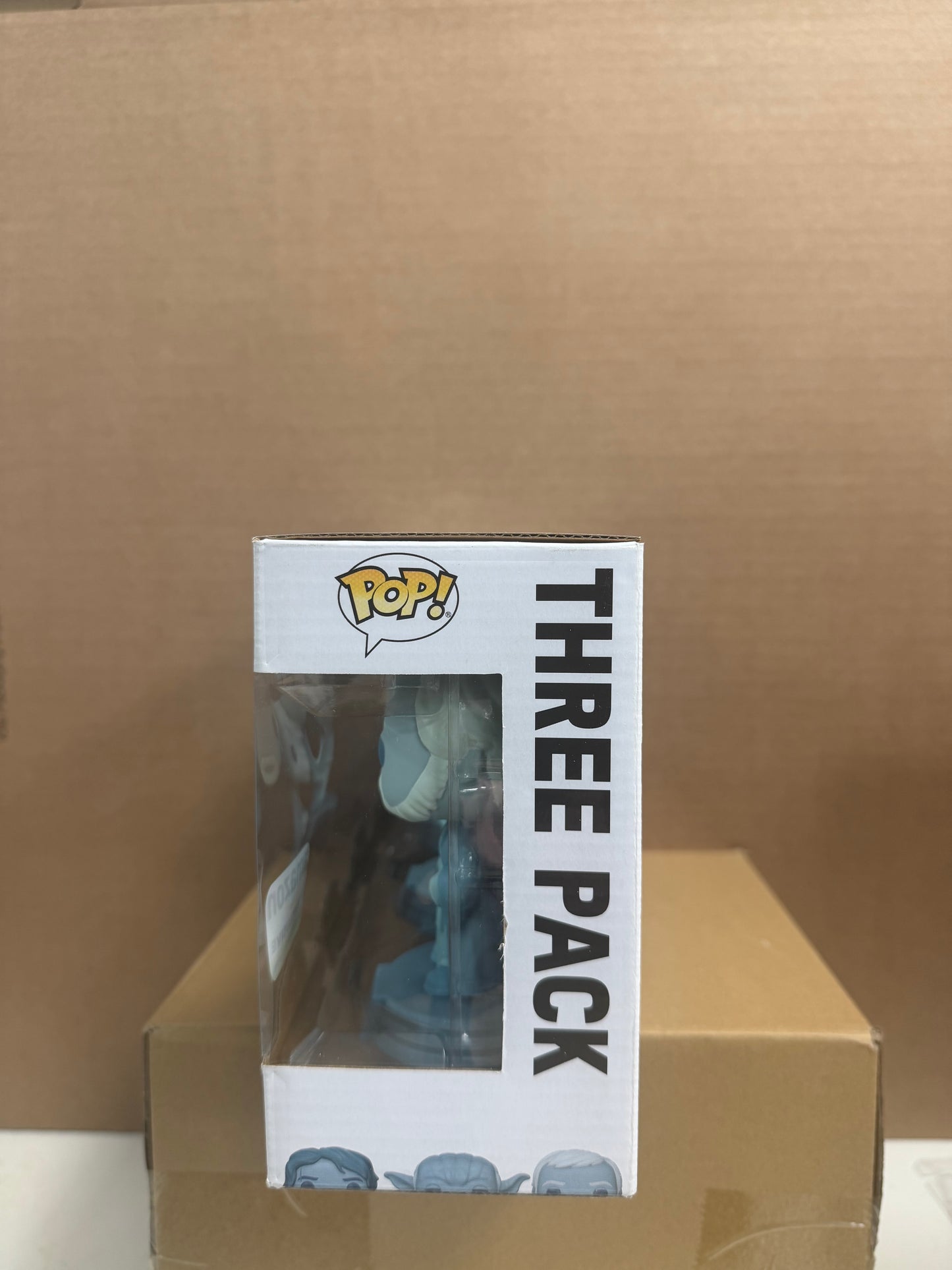 Funko Pop! Star Wars Anakin/Yoda/Obi-Wan 3 Pack Amazon Glow Free Protector