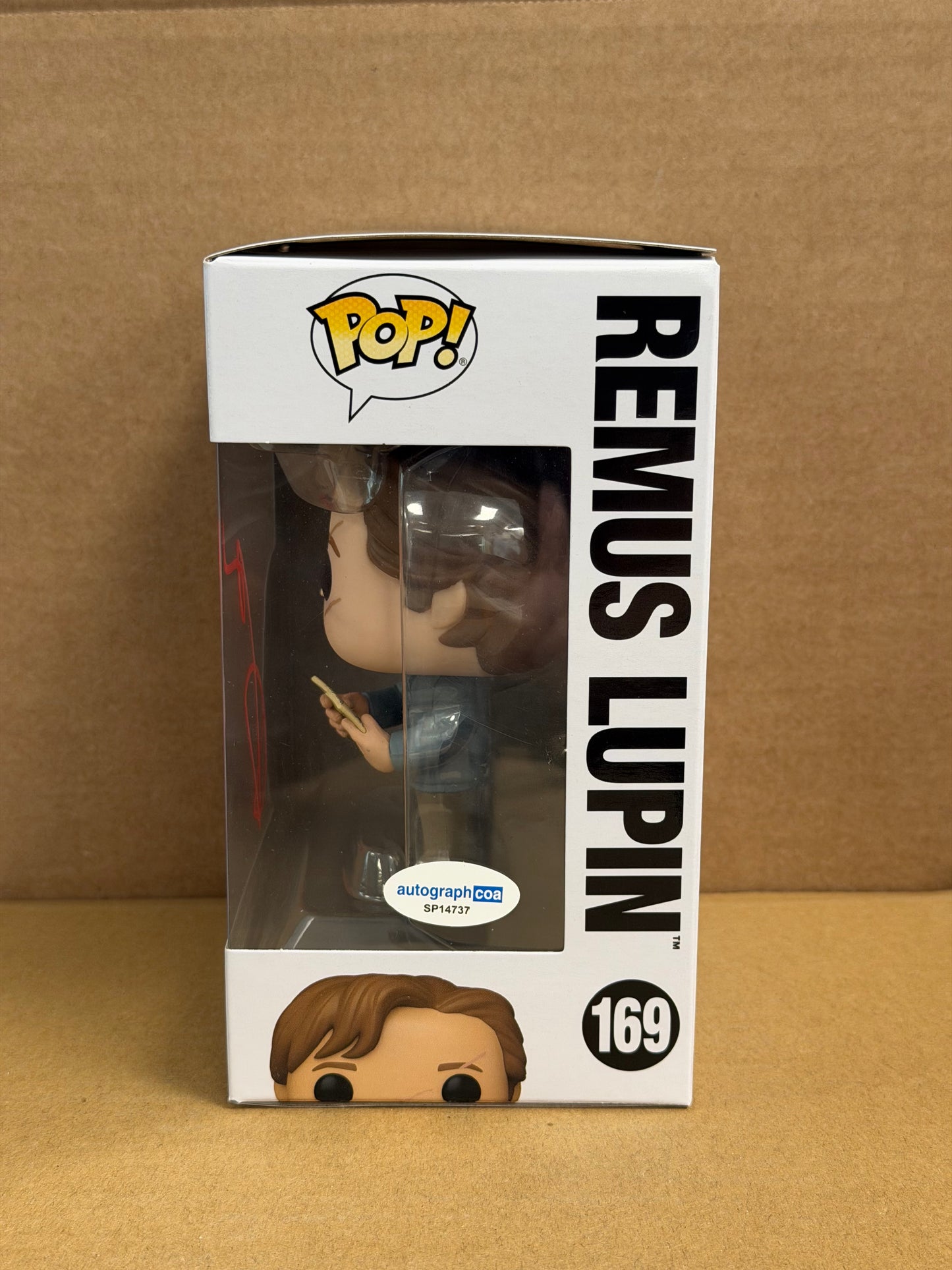 Funko Pop! Harry Potter Remus Lupin Signed David Thewlis COA #169
