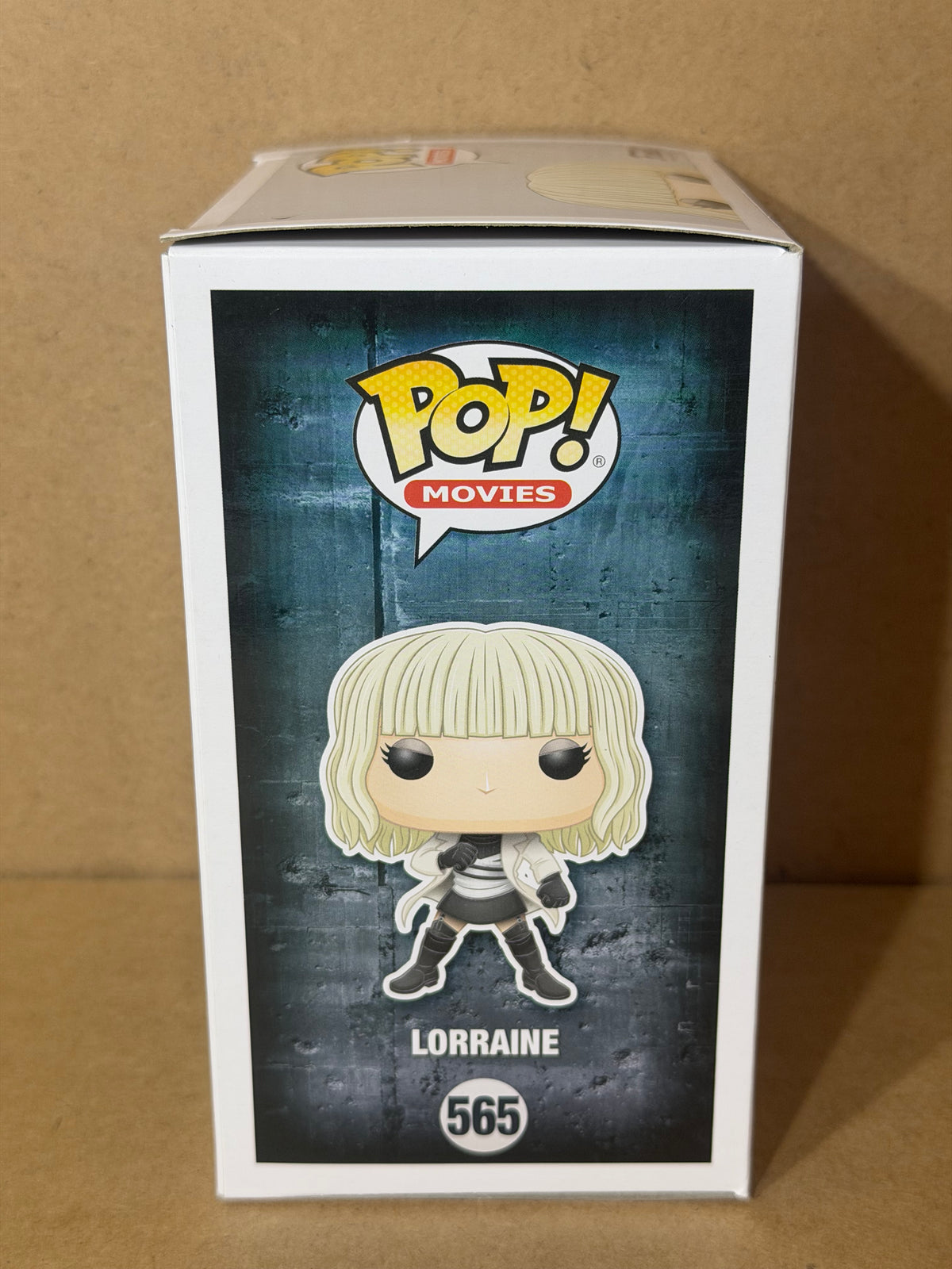 Funko Pop! Movies Atomic Blonde Chase Signed Charlize Thezron COA #565