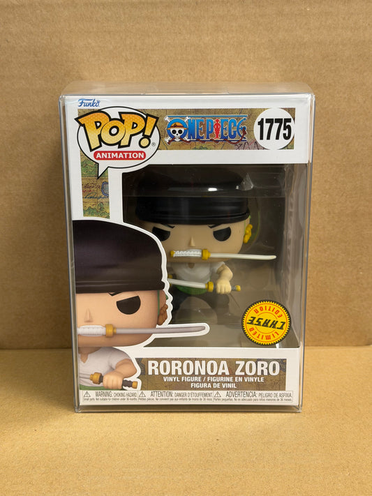 Funko Pop! Anime One Piece Roronoa Zoro Chase #1775 Free Protector