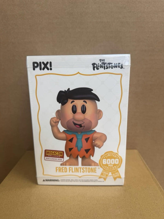 Megacon 2026 Exclusive Thrilljoy PIX! Fred Flintstone New/Sealed Chance of Chase