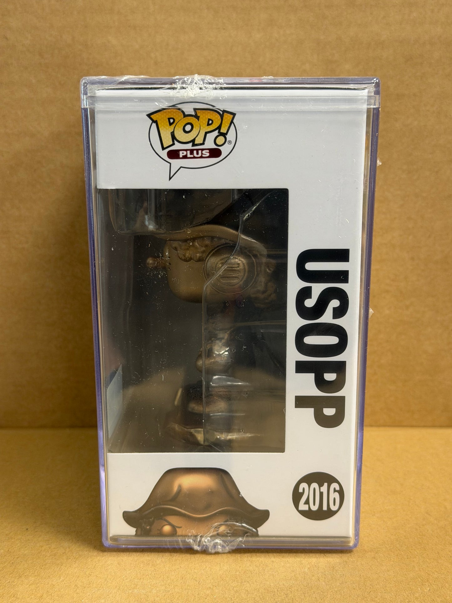 Funko Pop! Anime One Piece Usopp Bronze Statue #2016 Exclusive Hardstack Sealed