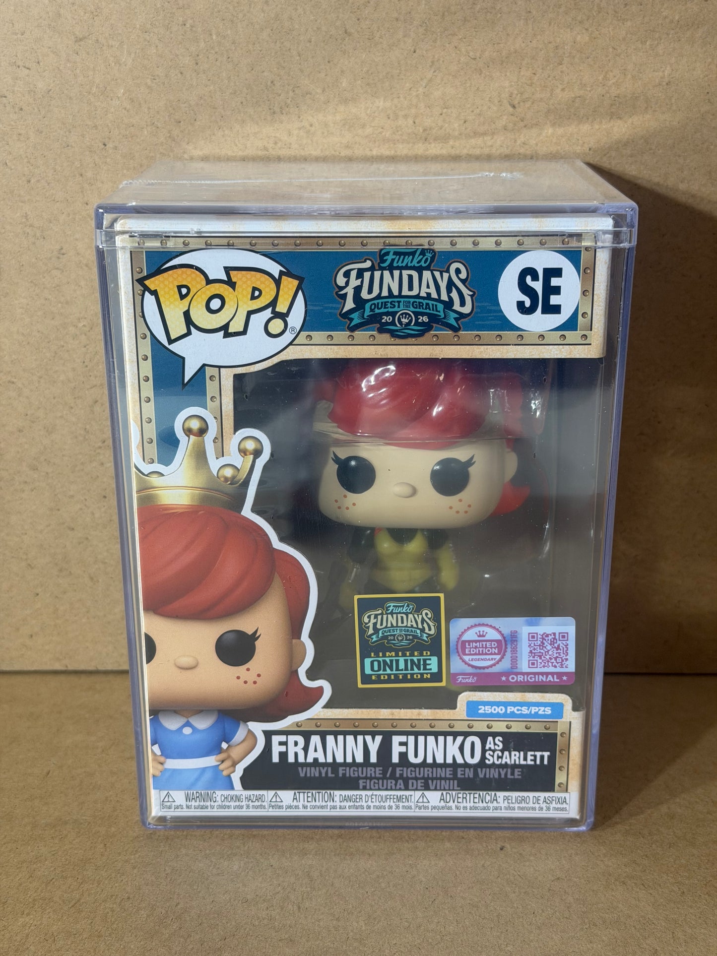 Funko Pop! Gi Joe Franny Funko As Scarlett 2500pcs 2026 Fundays