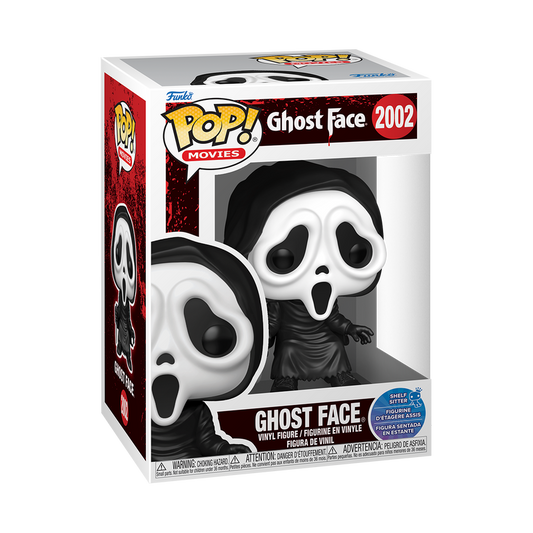 Funko Pop! Movies Horror Ghost Face (Shelf Sitter) #2002 Free Protector