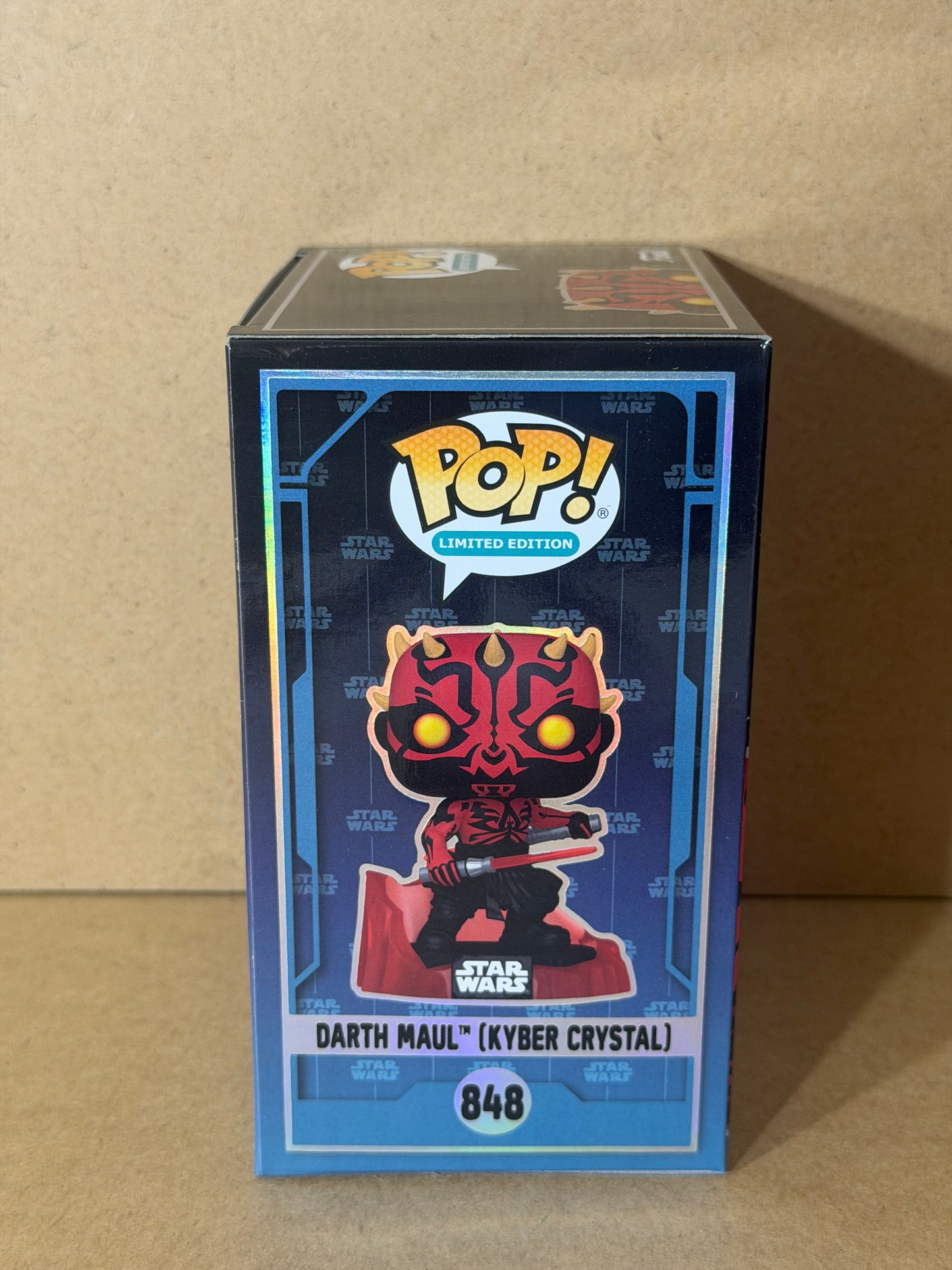Funko Pop! Star Wars Darth Maul (Kyber Crystal) 9500pcs #848 SDCC Exclusive