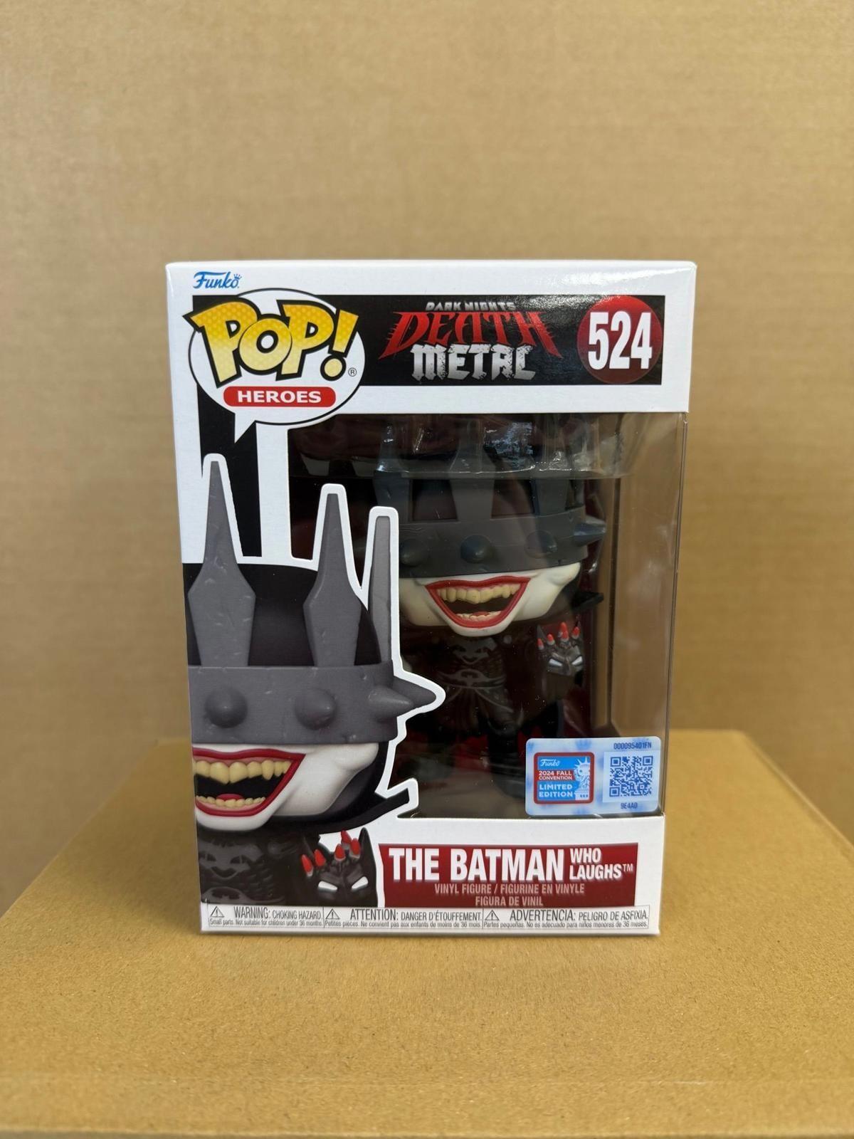Funko Pop! DC! Dark Night Death Metal The Batman Who Laughs #524 Vinyl Figure