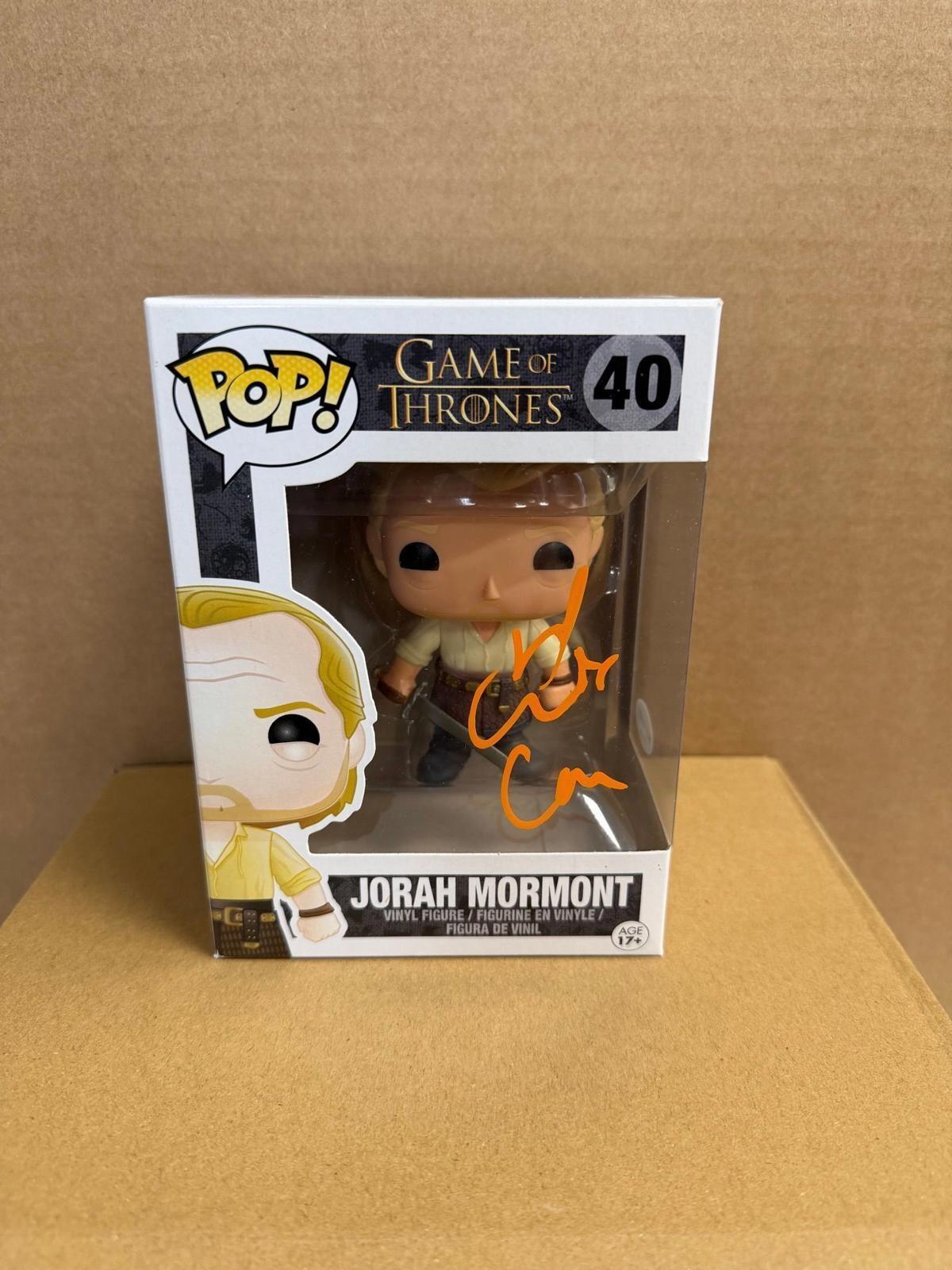 Funko Pop! Television Game of Thrones - Jorah Mormont Signed Iain Glen COA #40 WS